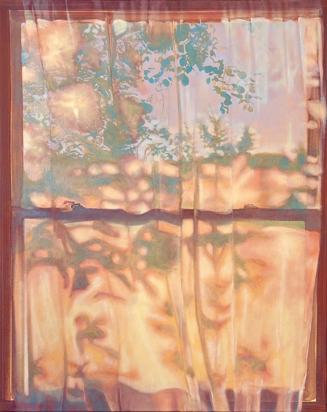  “Daydream no.14”, 24×30 inches, oil on canvas.  Purchase through Blah Blah Gallery  