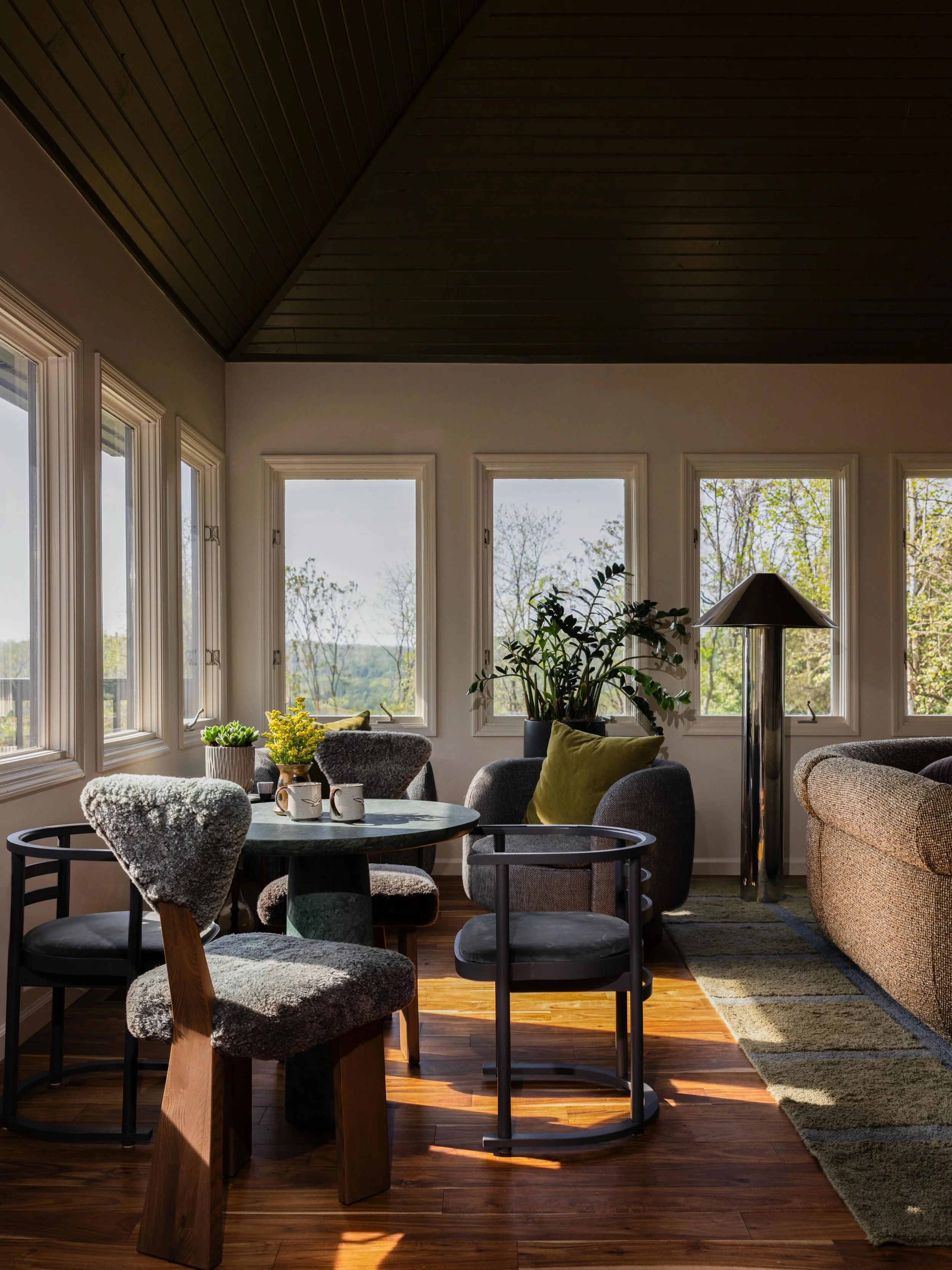 Morning light. There is no limit to its wonder. 

This river home, a very thorough renovation, has brought such joy to our team, the client and all involved. 

Mixing modernity and Mother Nature with a careful hand.
Bringing appreciation for all the 