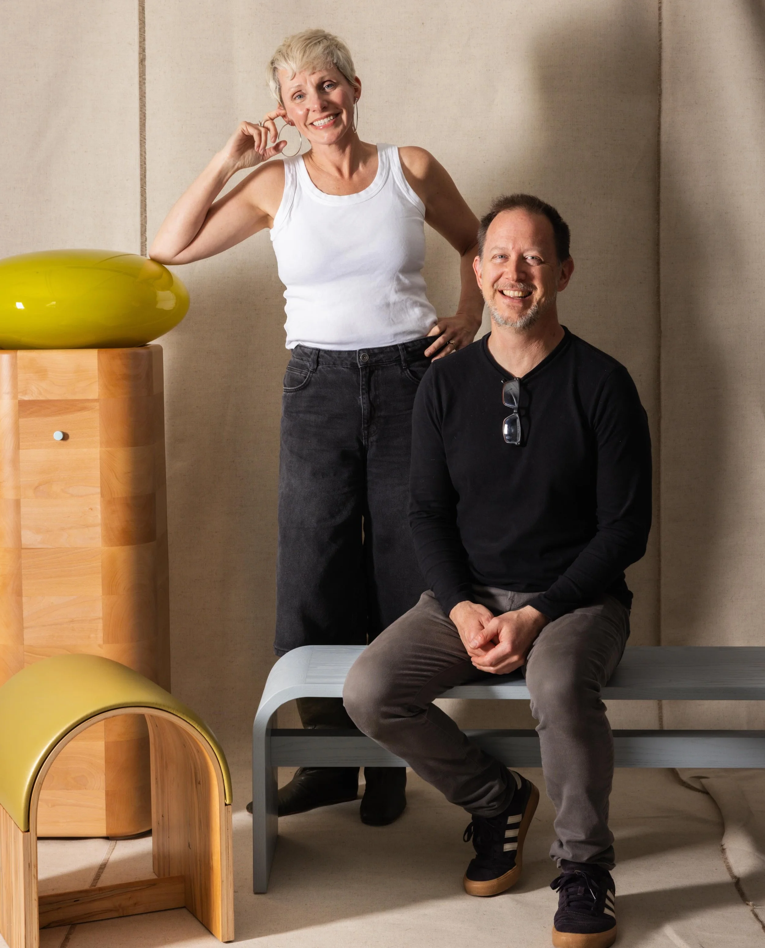 Indulgent little brag. 

Creating.
It is both necessity and luxury to the creative. 
Doing it with great people. The best.

Natalie and Daniel could not be more 
stoked to share Spring 2026!! 

@ora.house.furniture is headed to @icff_official this we