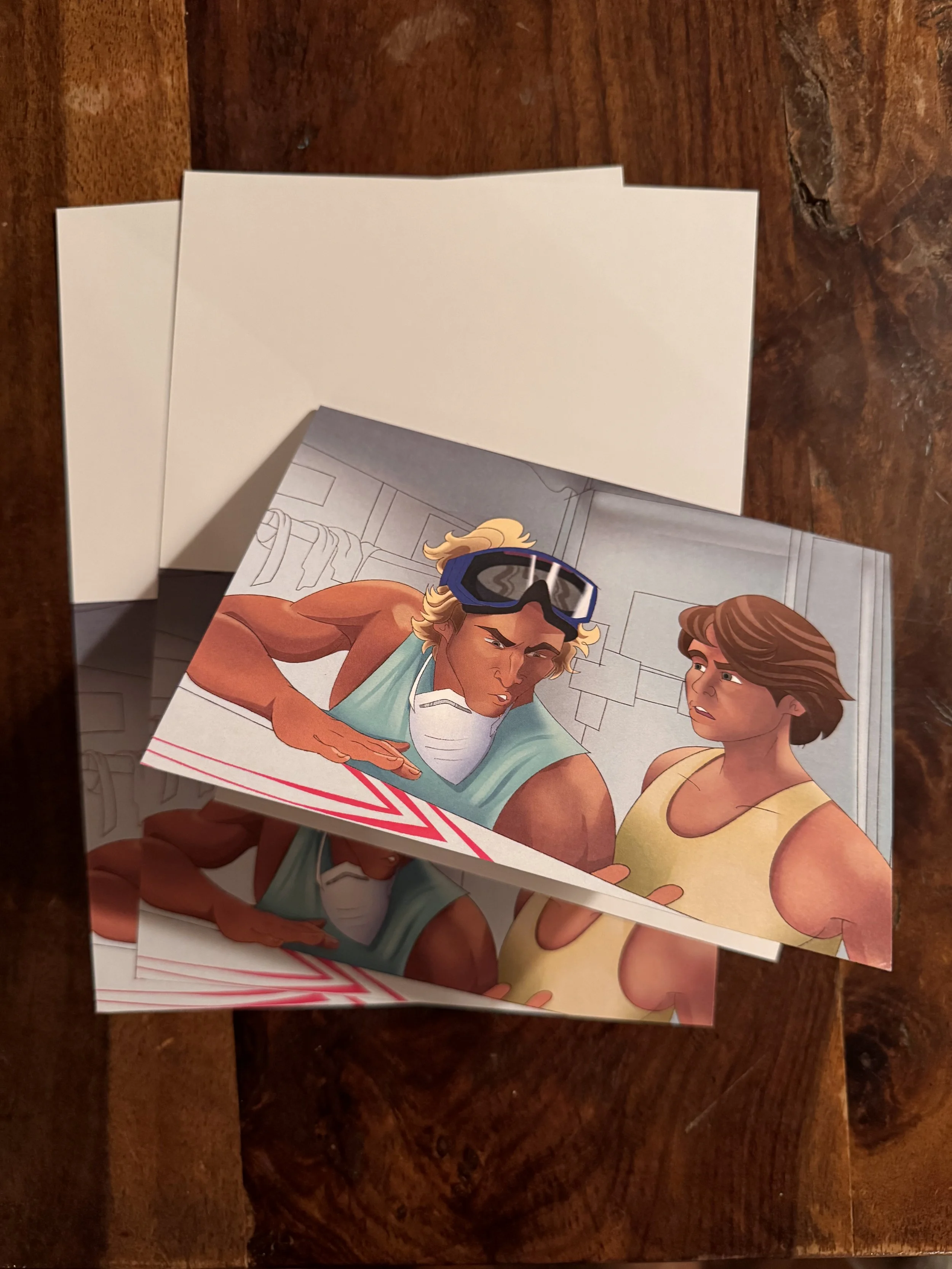 NO HAOLE HAND PRINTS NOTECARD PACK - Garage Sale