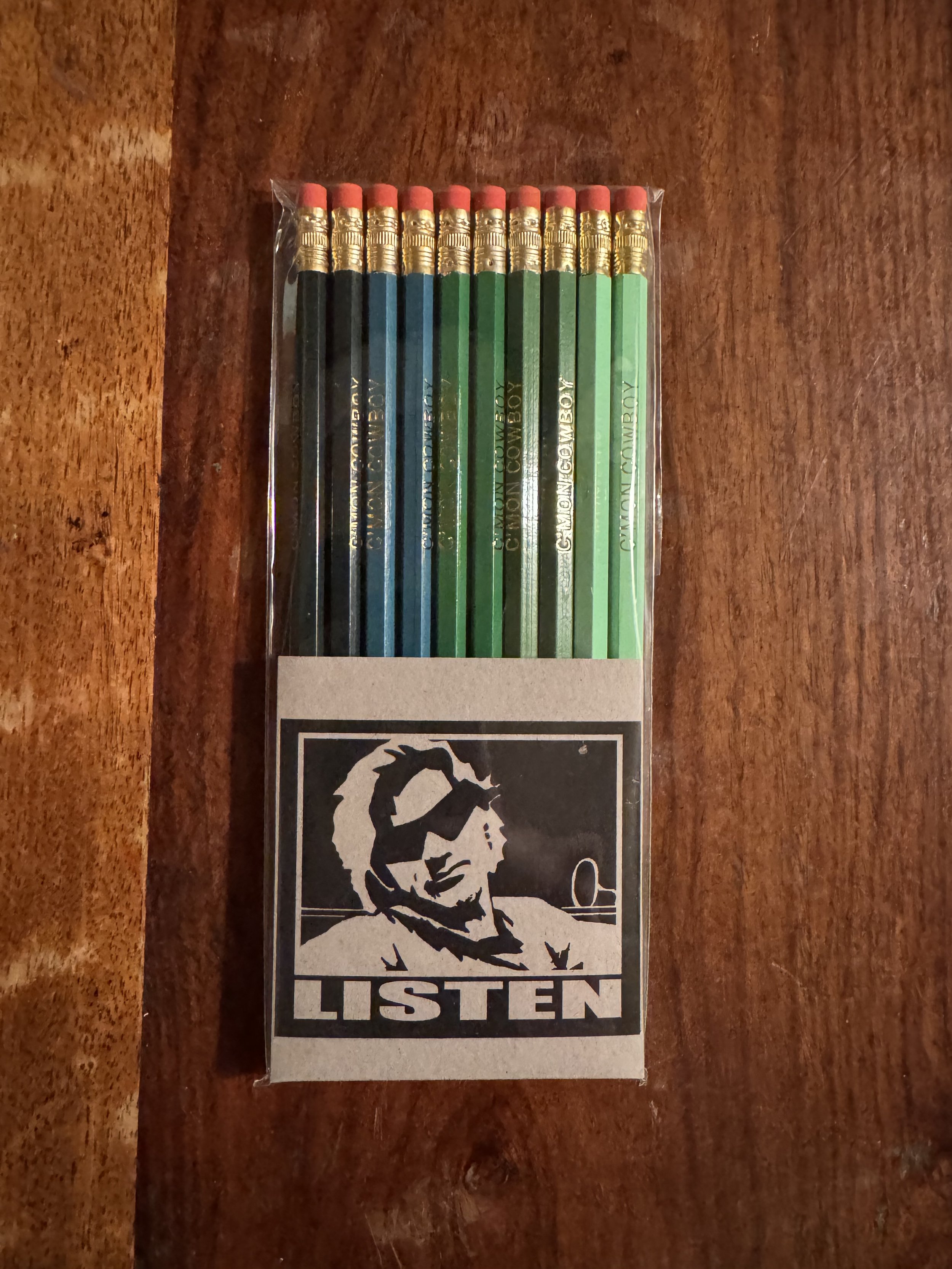 C'MON COWBOY PENCIL PACK - Garage Sale