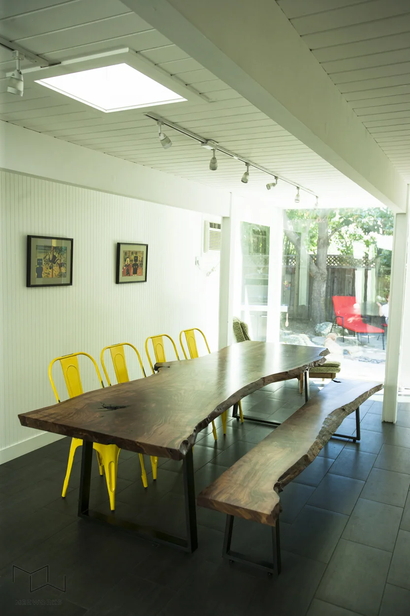 Custom Live Edge Dining Table