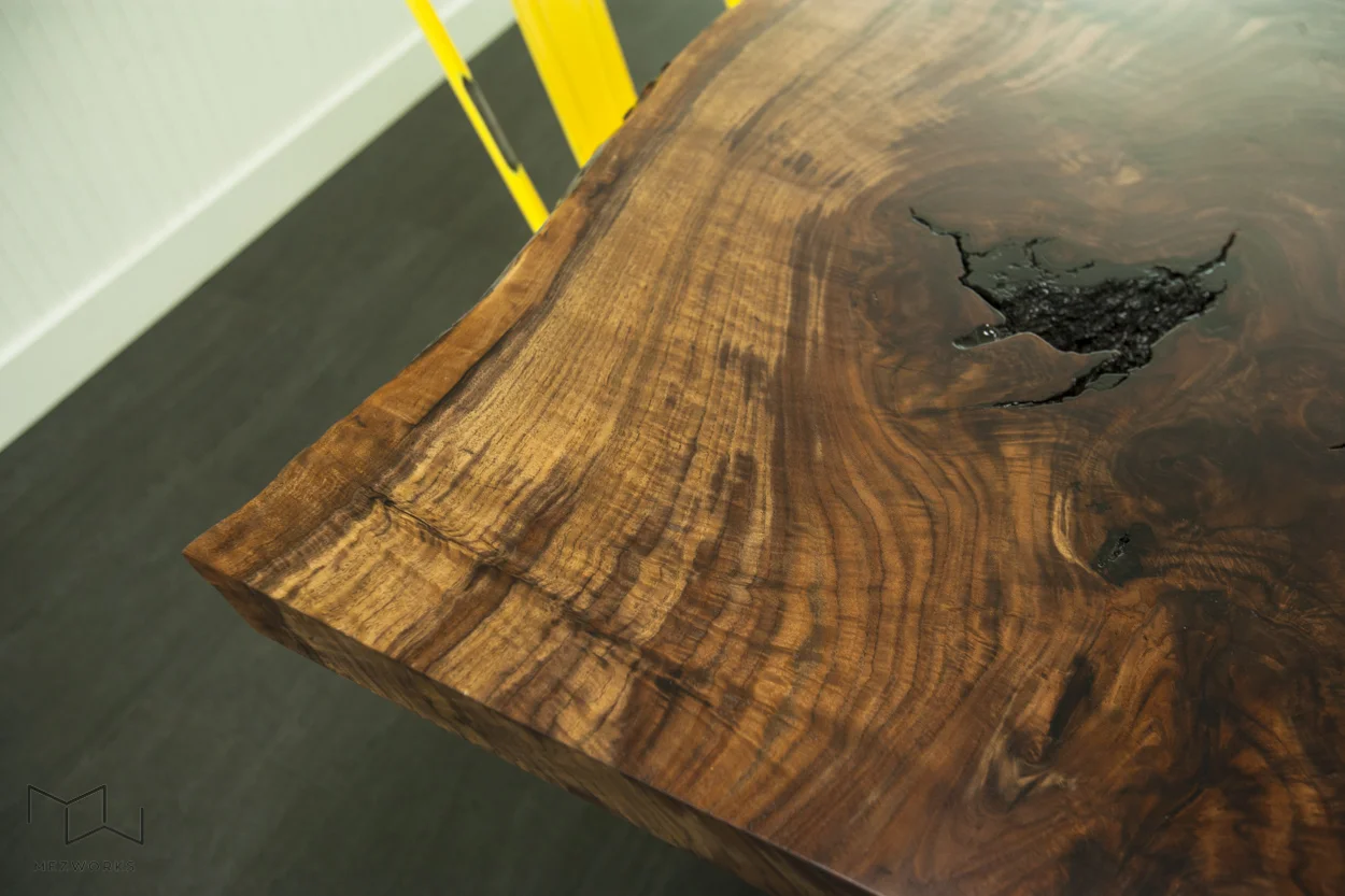 Custom Live Edge Dining Table