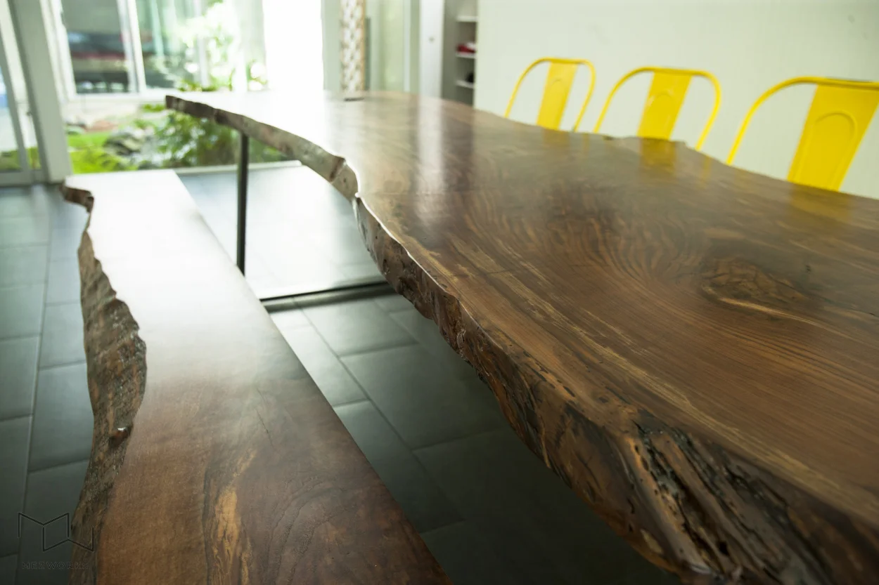 Custom Live Edge Dining Table