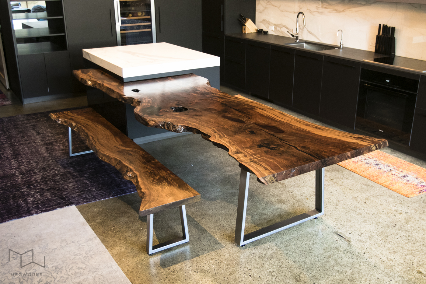Custom Live Edge Dining Table