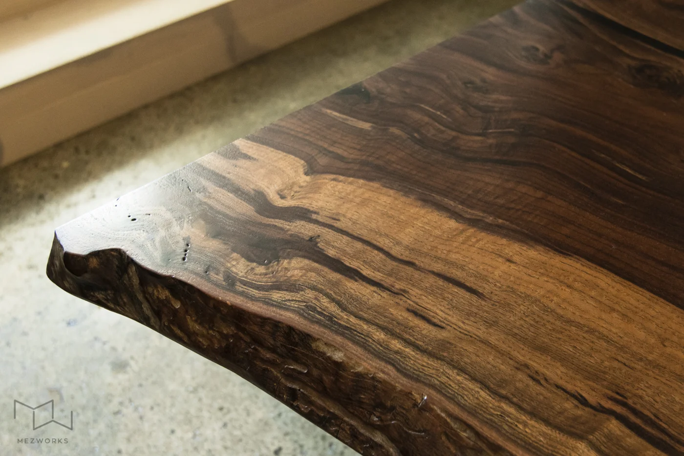 Custom Live Edge Dining Table