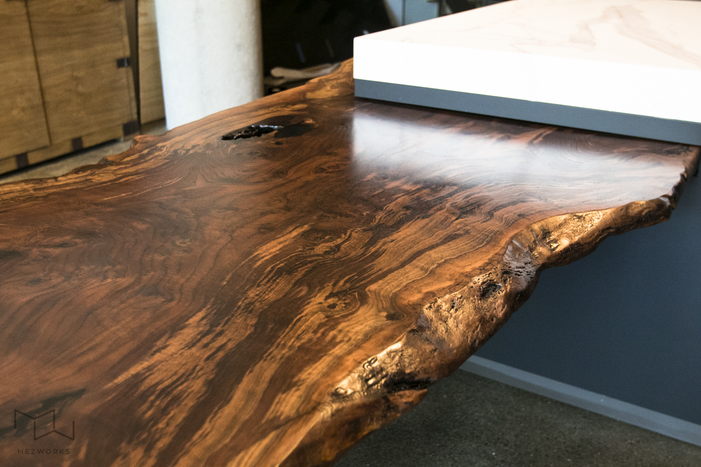 Custom Live Edge Dining Table