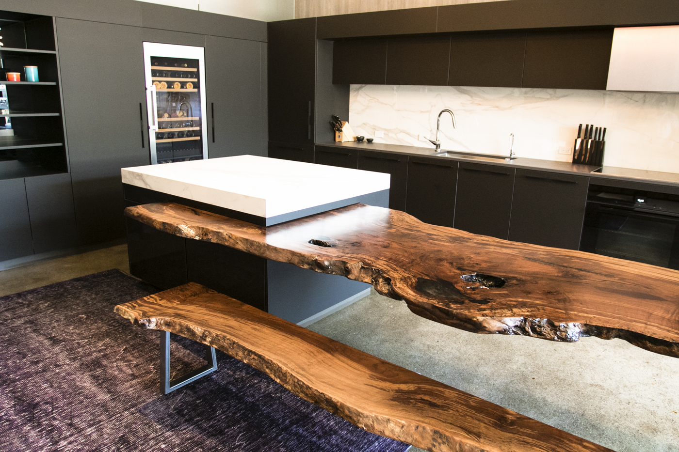 Custom Live Edge Dining Table