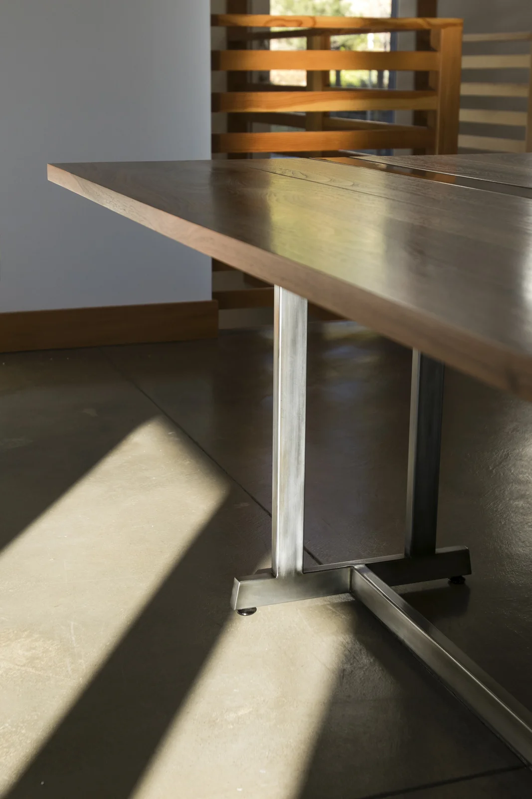 Custom Dining Table Modern Drop Leaf