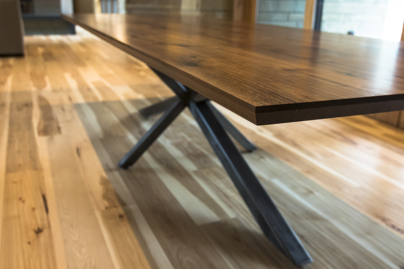 Custom Dining Table Pedestal Jax Base
