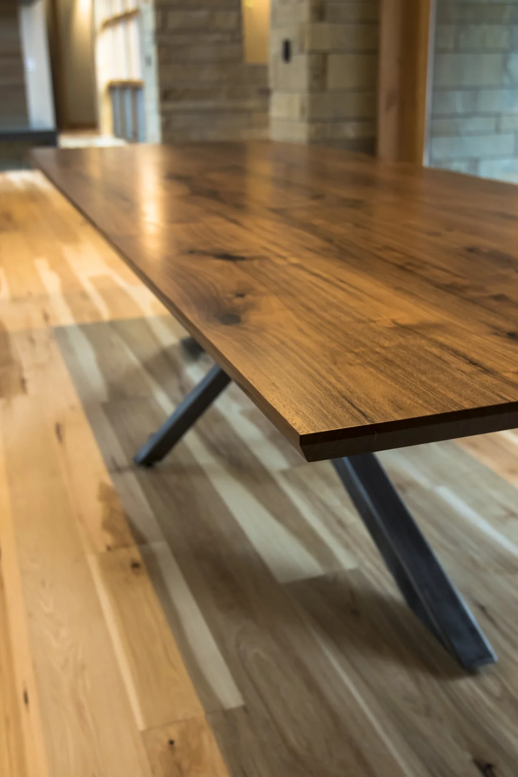 Custom Dining Table Pedestal Jax Base