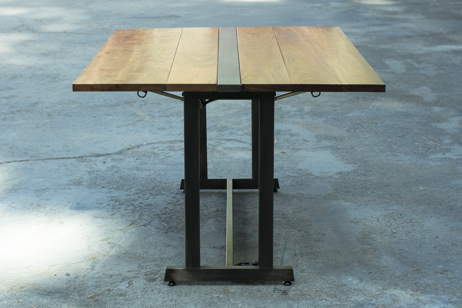 Custom Dining Table Modern Drop Leaf