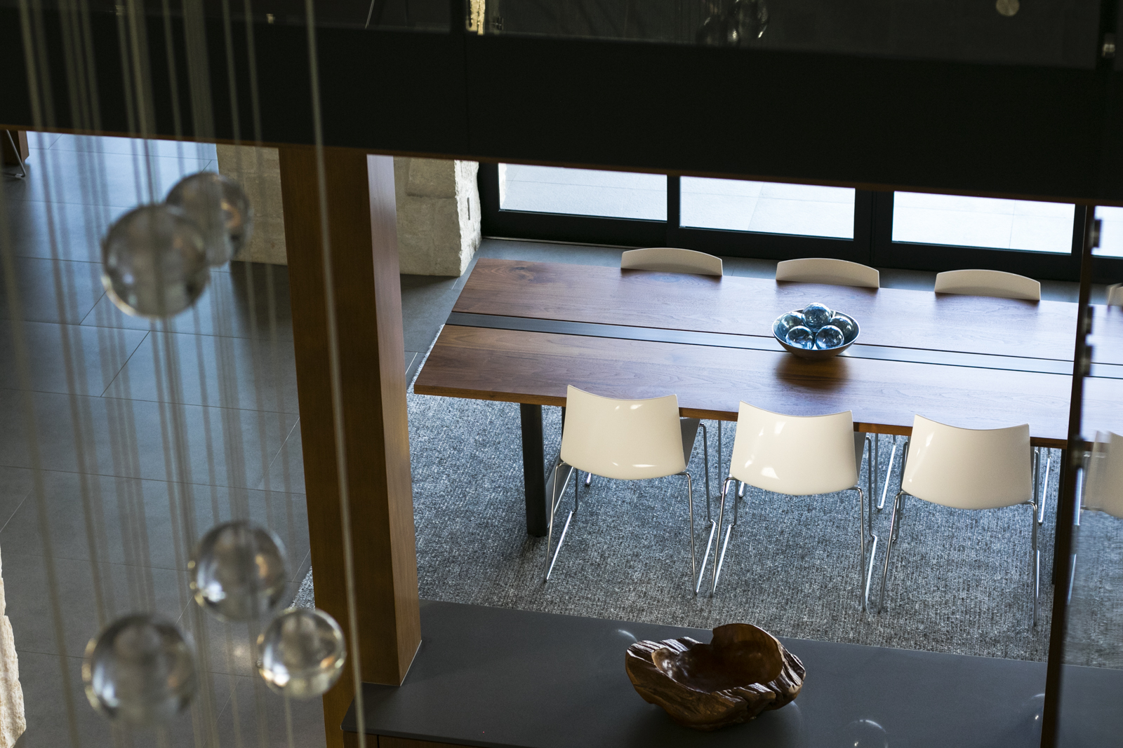 Custom Dining Table Wood and Steel