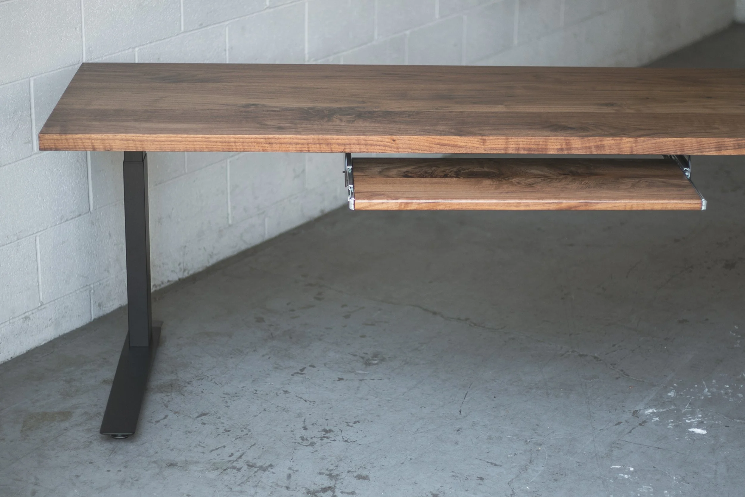 ELEVATE  |  Adjustable Height Standing Desk  |  'Jarvis™' base  |  Keyboard Tray and Drawer Option