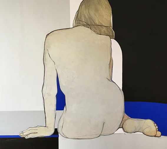 Commissioned piece 175 x 165 cm