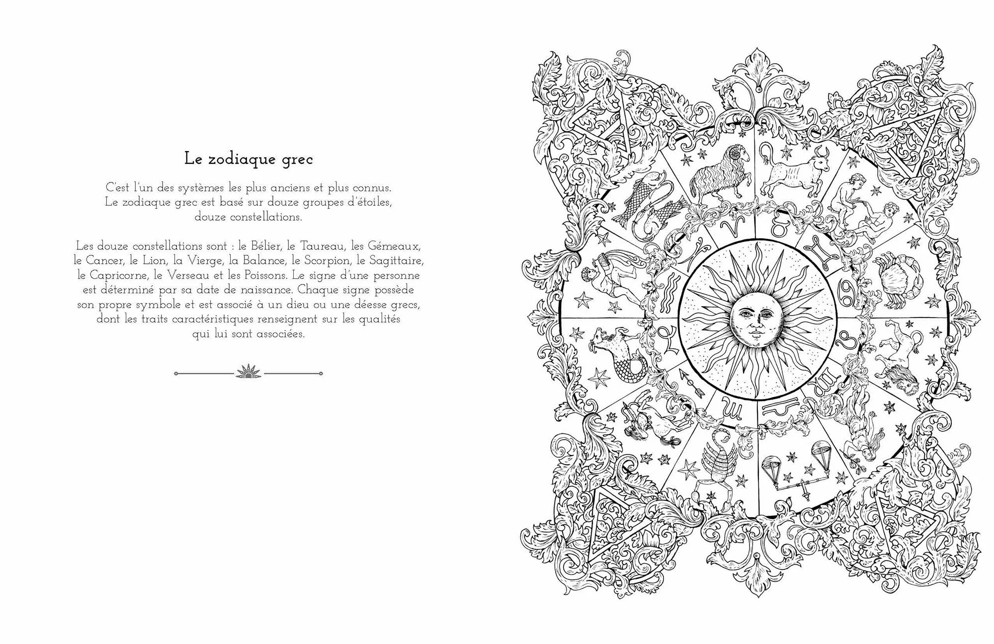 Astrology Colouring — ANAJAREN