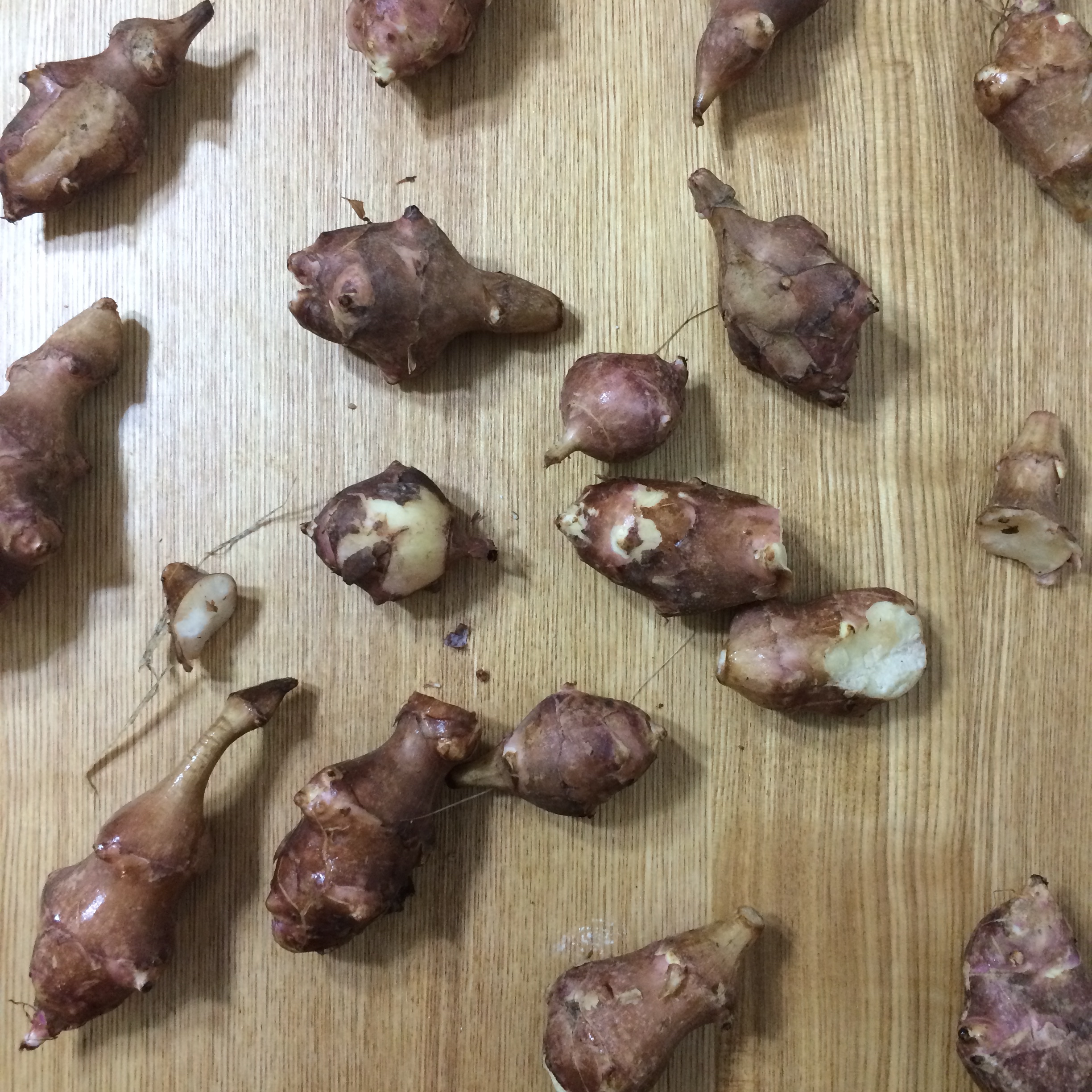 raw sunchokes