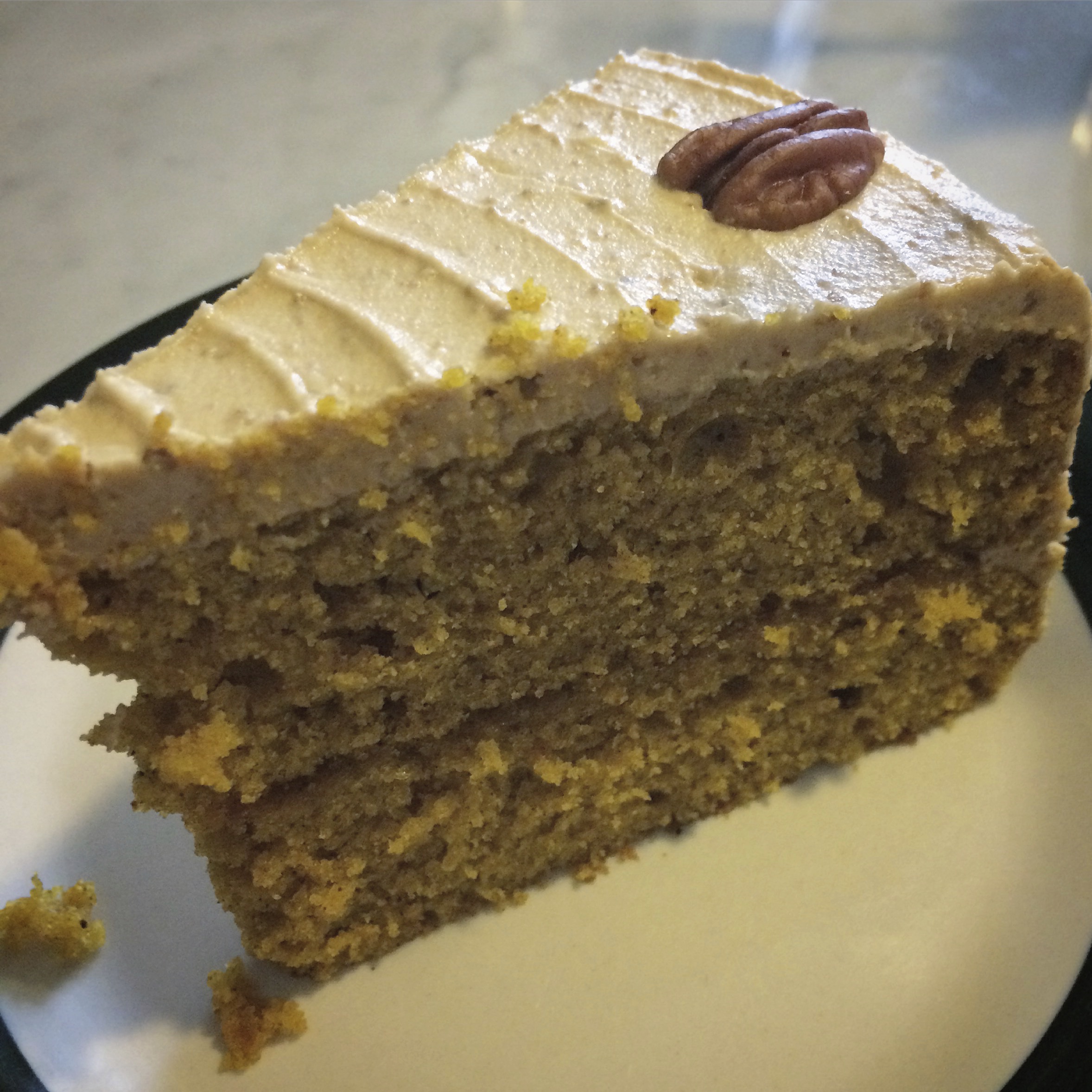 vegan pumpkin cake from Plant Itaewon