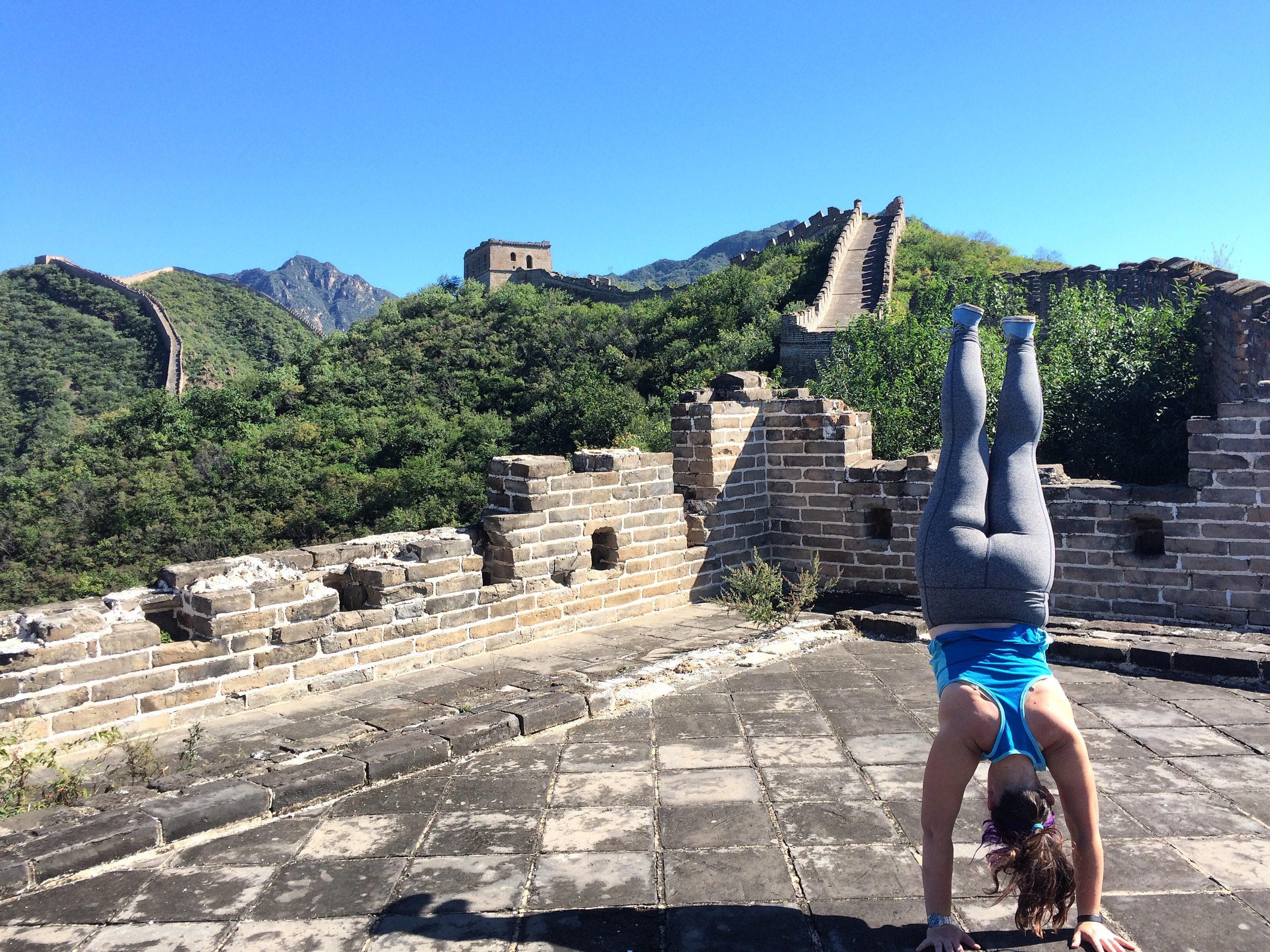 Please ignore my poor handstand form, it's been a while and also I was really excited.