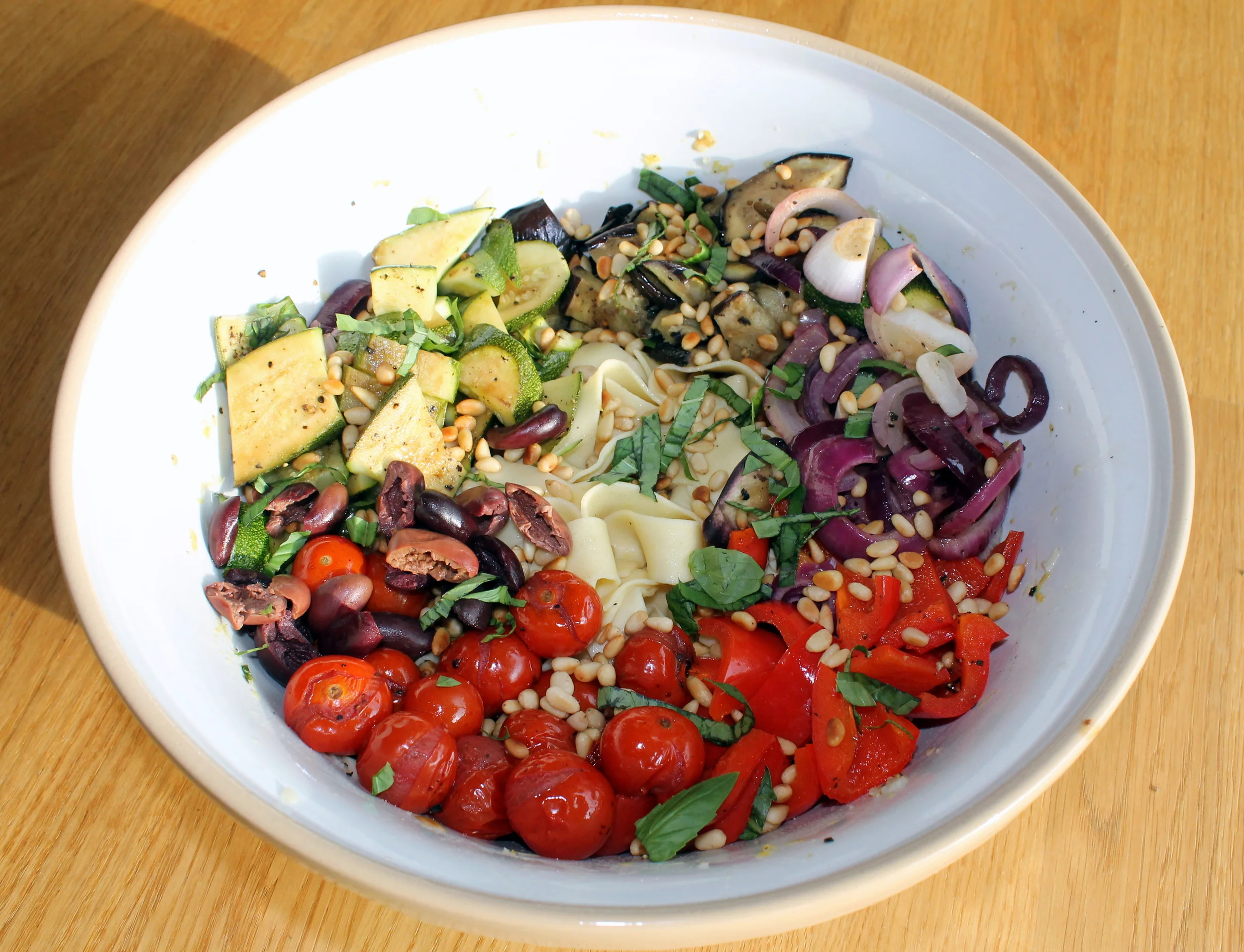 Ratatouille Pasta Salad