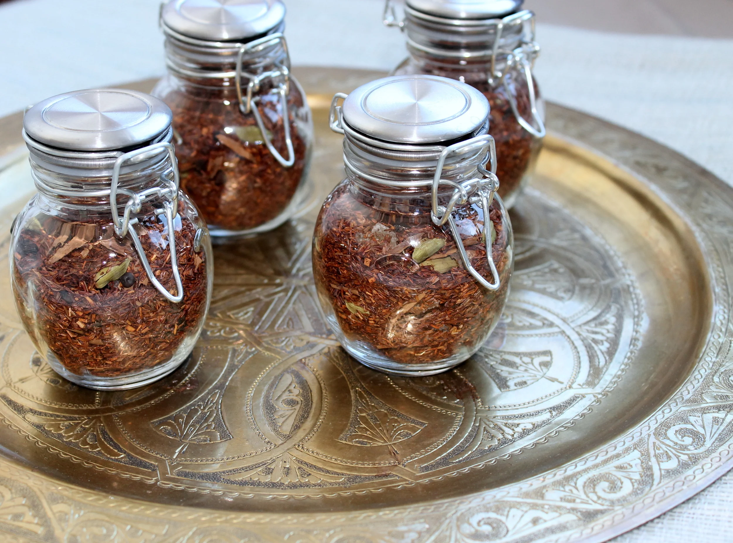 Homemade Chai-Spiced Rooibos Tea