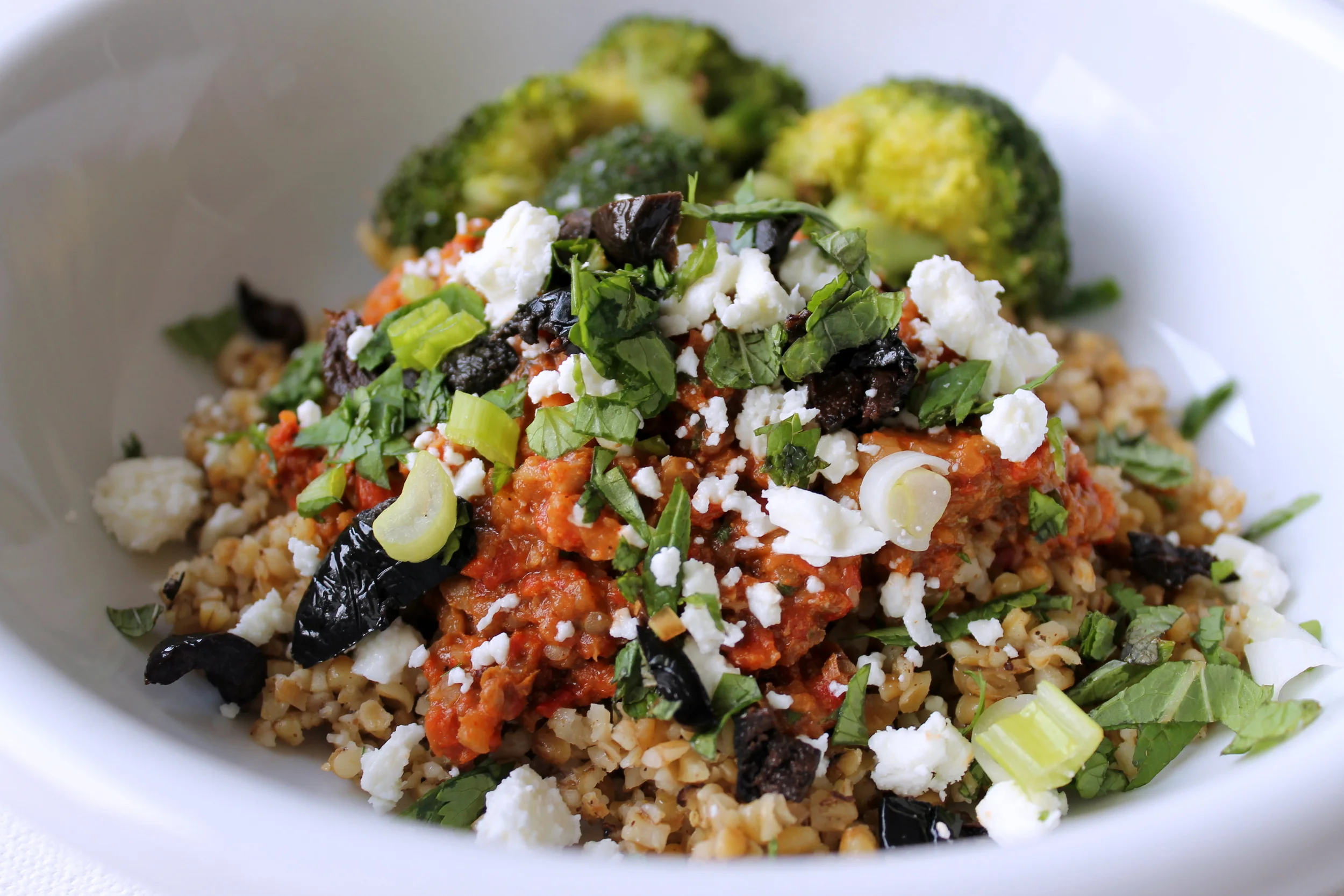 Middle Eastern Bulgur Bowls