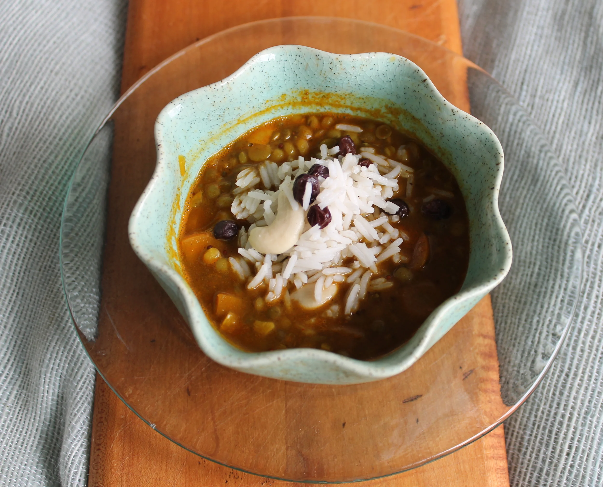 Lazy Lentils with Cumin and Dried Apricots