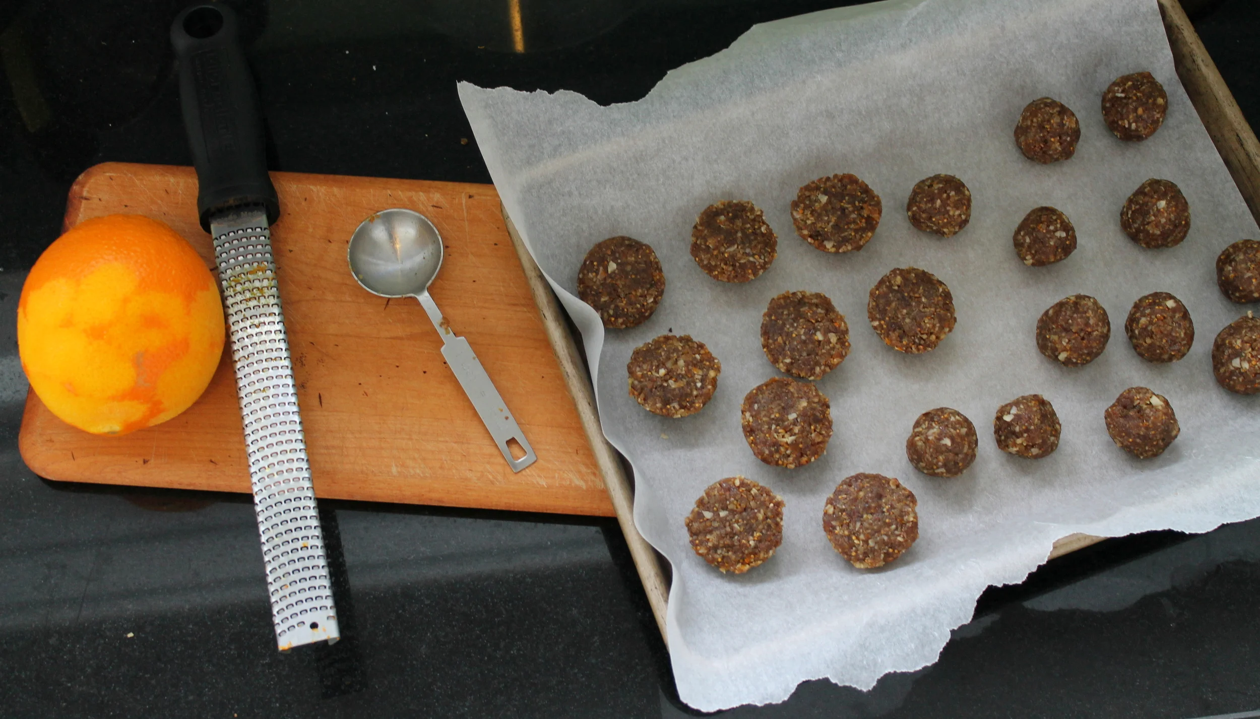 Orange Walnut Quick Bites + Travel Tips