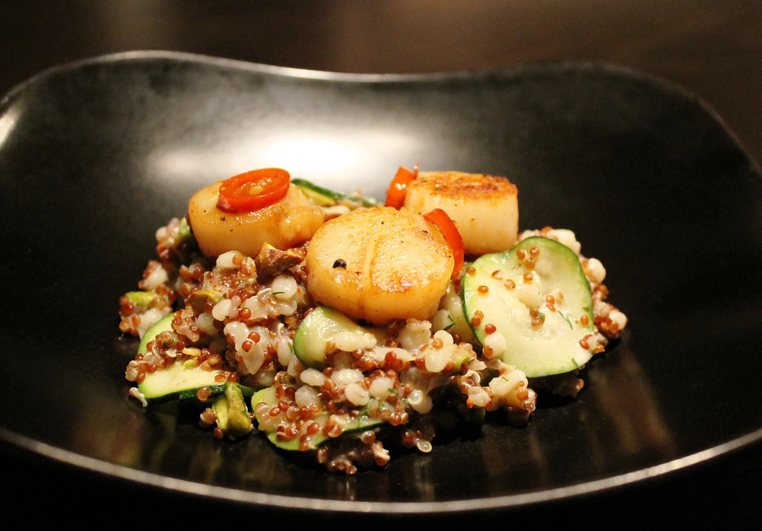 Quinoa Risotto with Zucchini and Dill