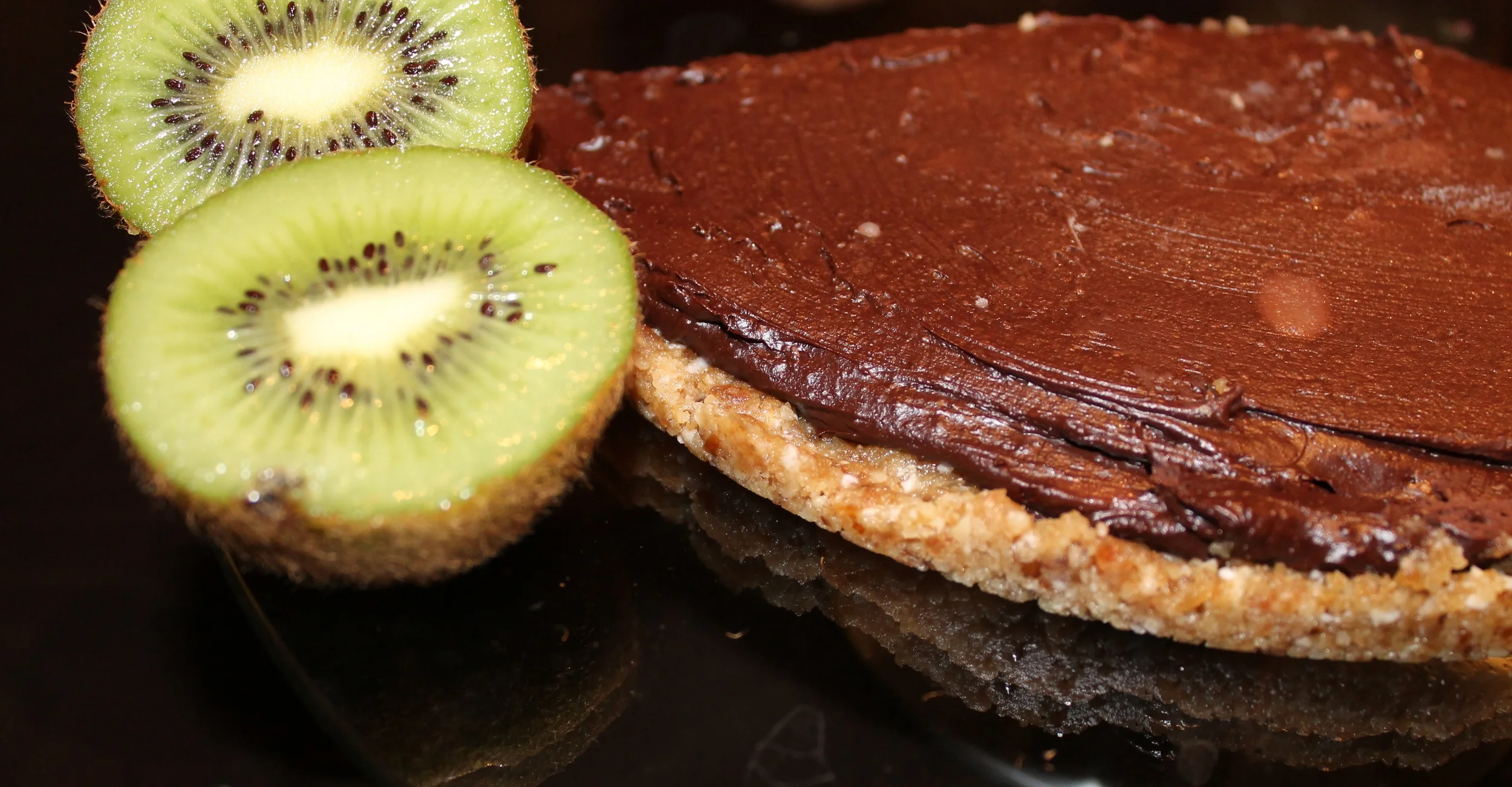 Raw Chocolate Tart with Cardamom