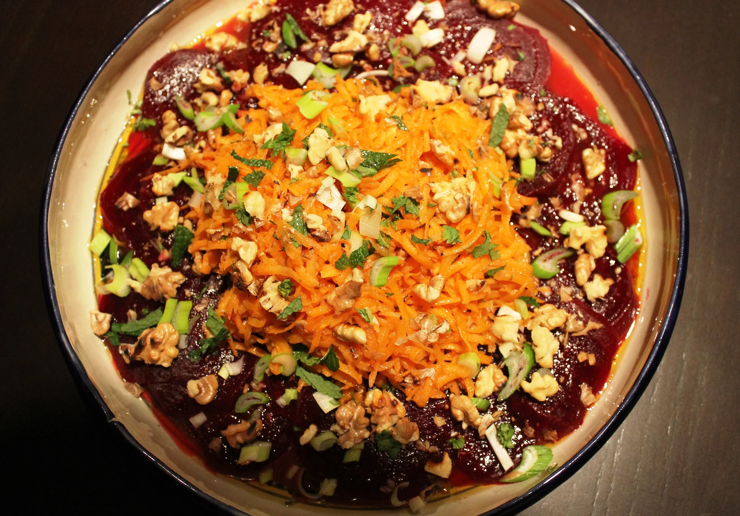 Moroccan Dinner: Part I - North African Beet and Carrot Salad