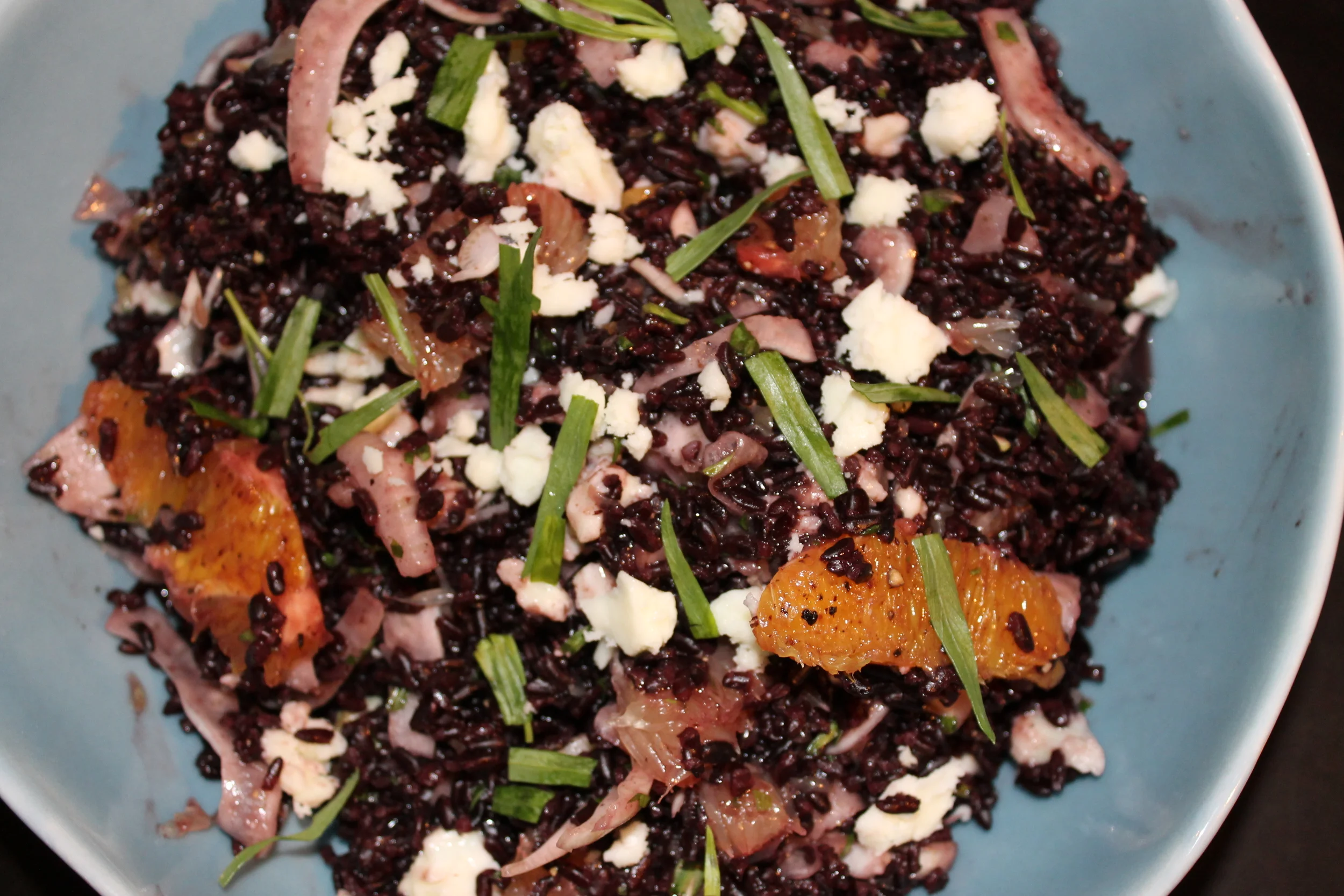 Airing out for 2013 - Citrus Black Rice Bowls