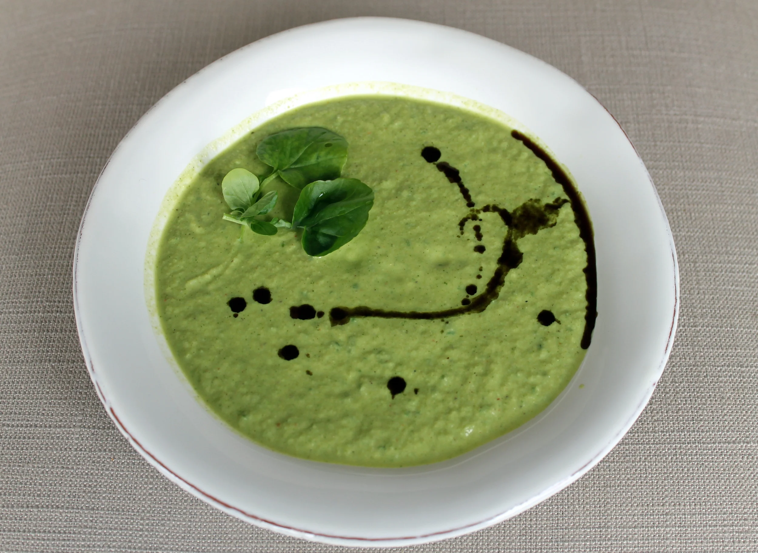 Cleansing Series: Creamy Broccoli Soup with Watercress