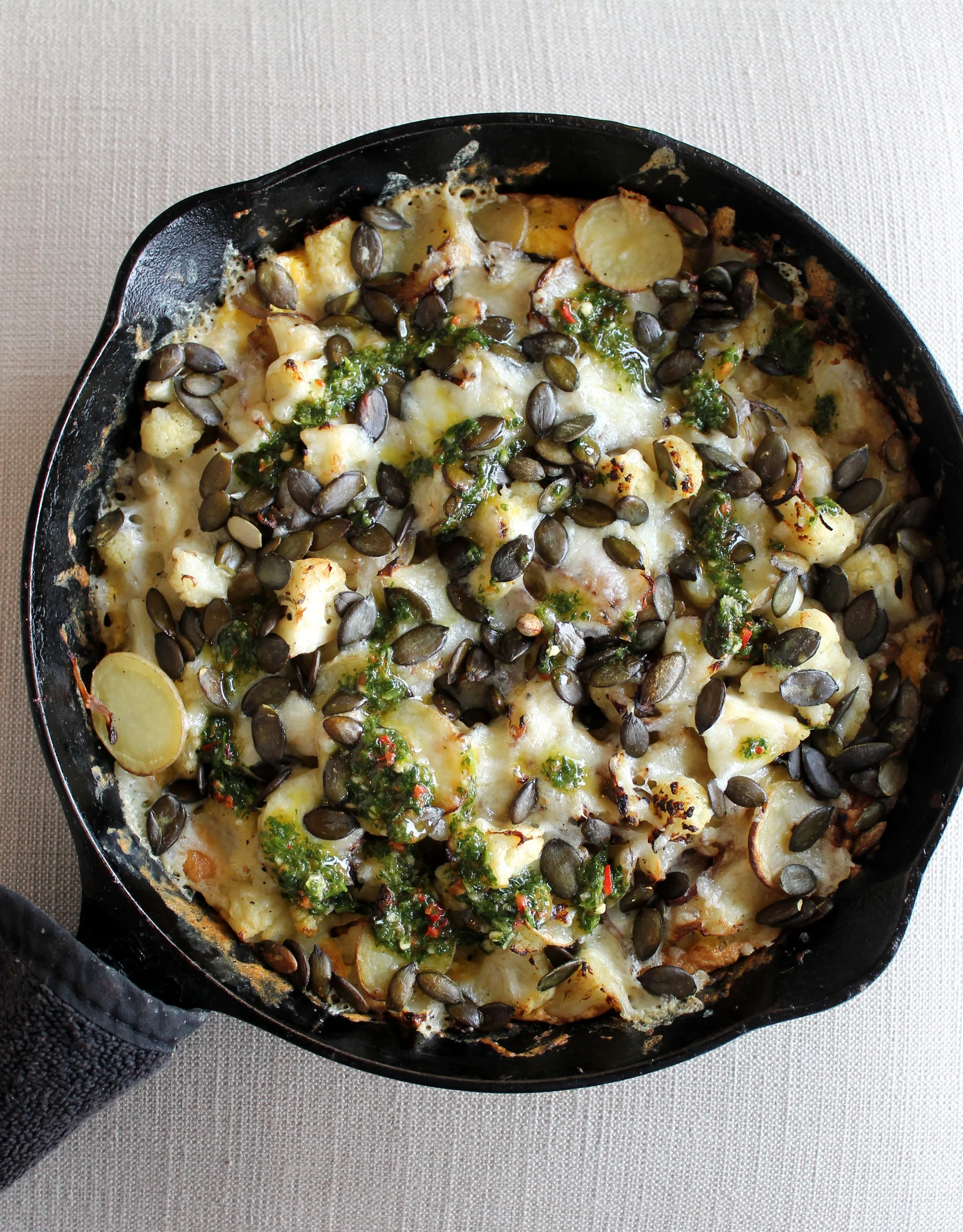 A Brunch Frittata with Chimichurri