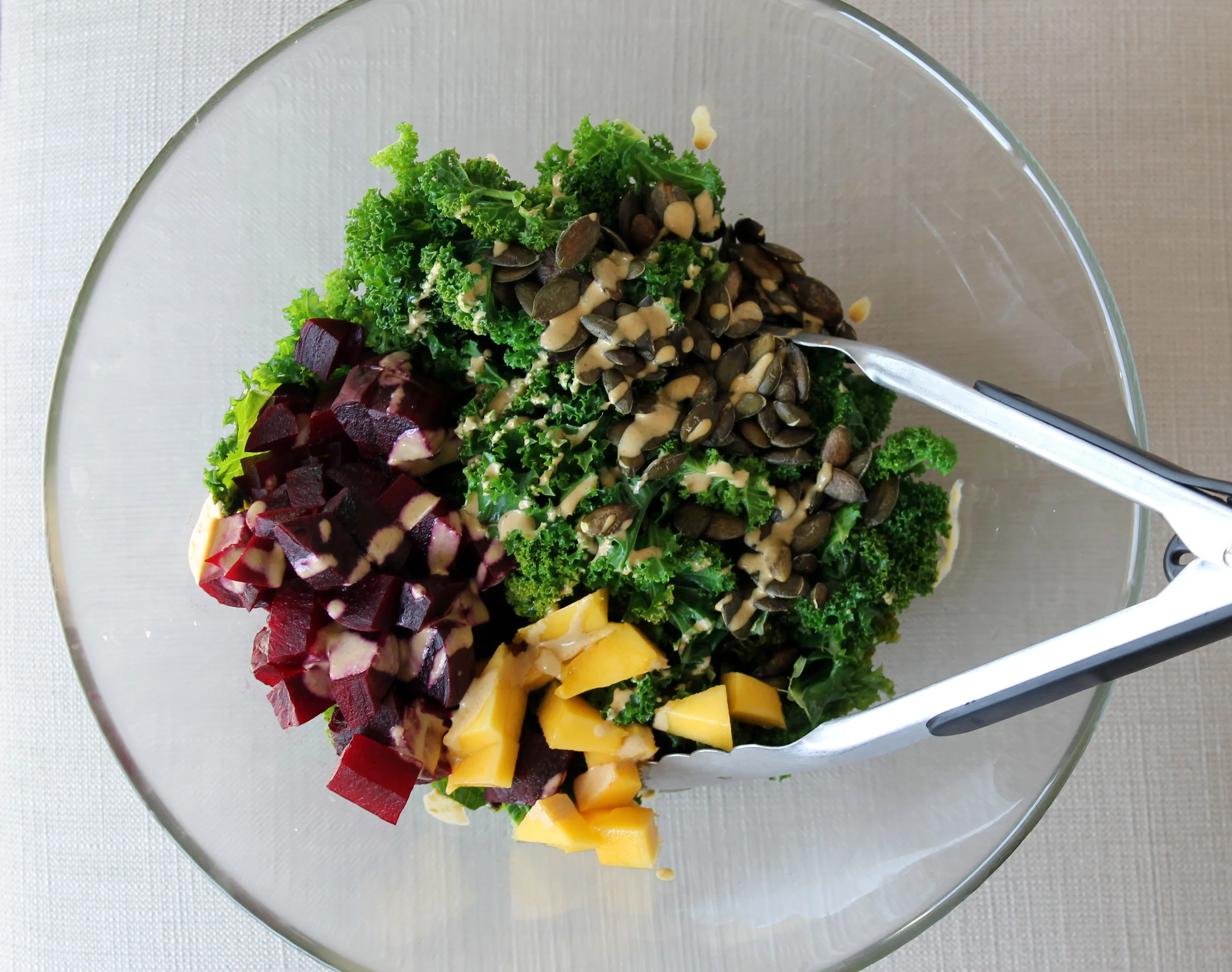 Lunch Power, Part 2 (Kale Snacking Salad)