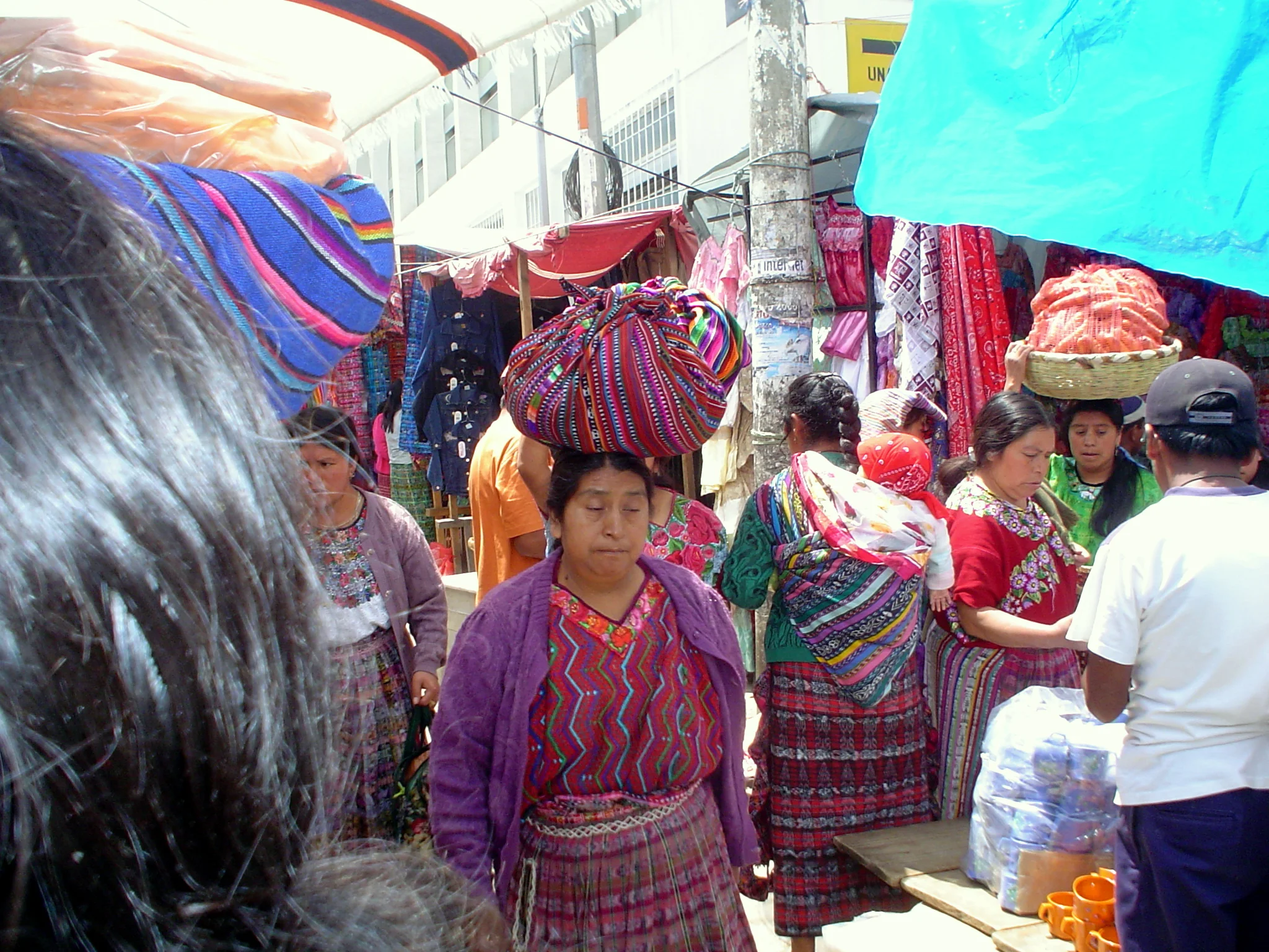 Daily village market.