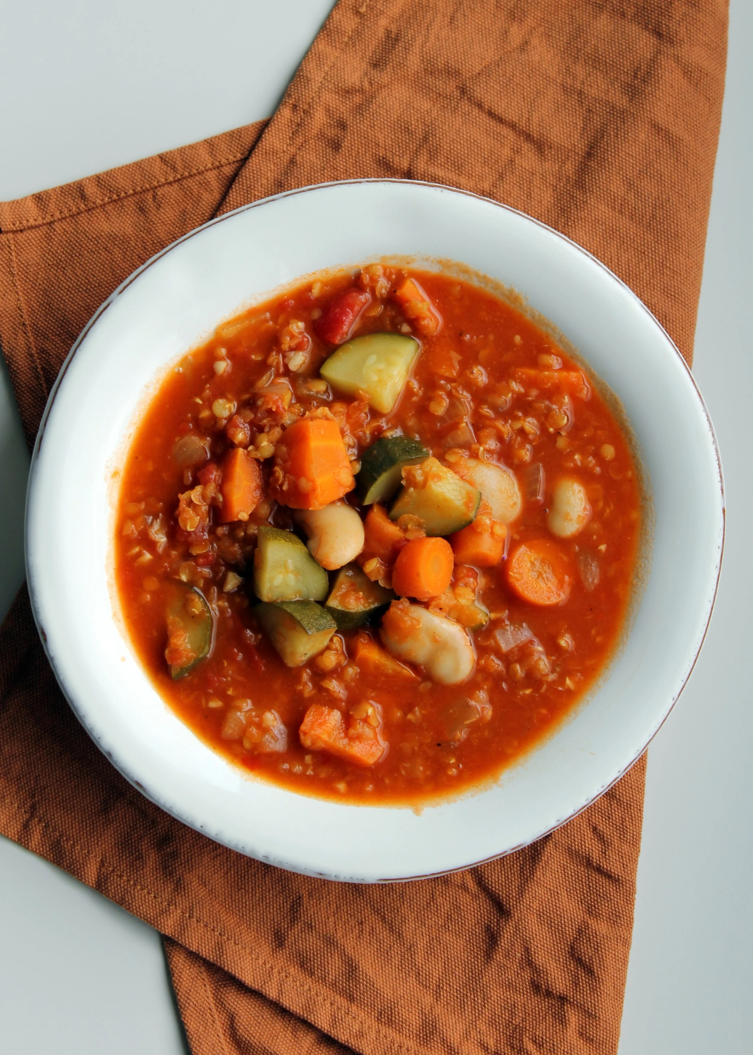 Chunky Vegetable Harissa Stew