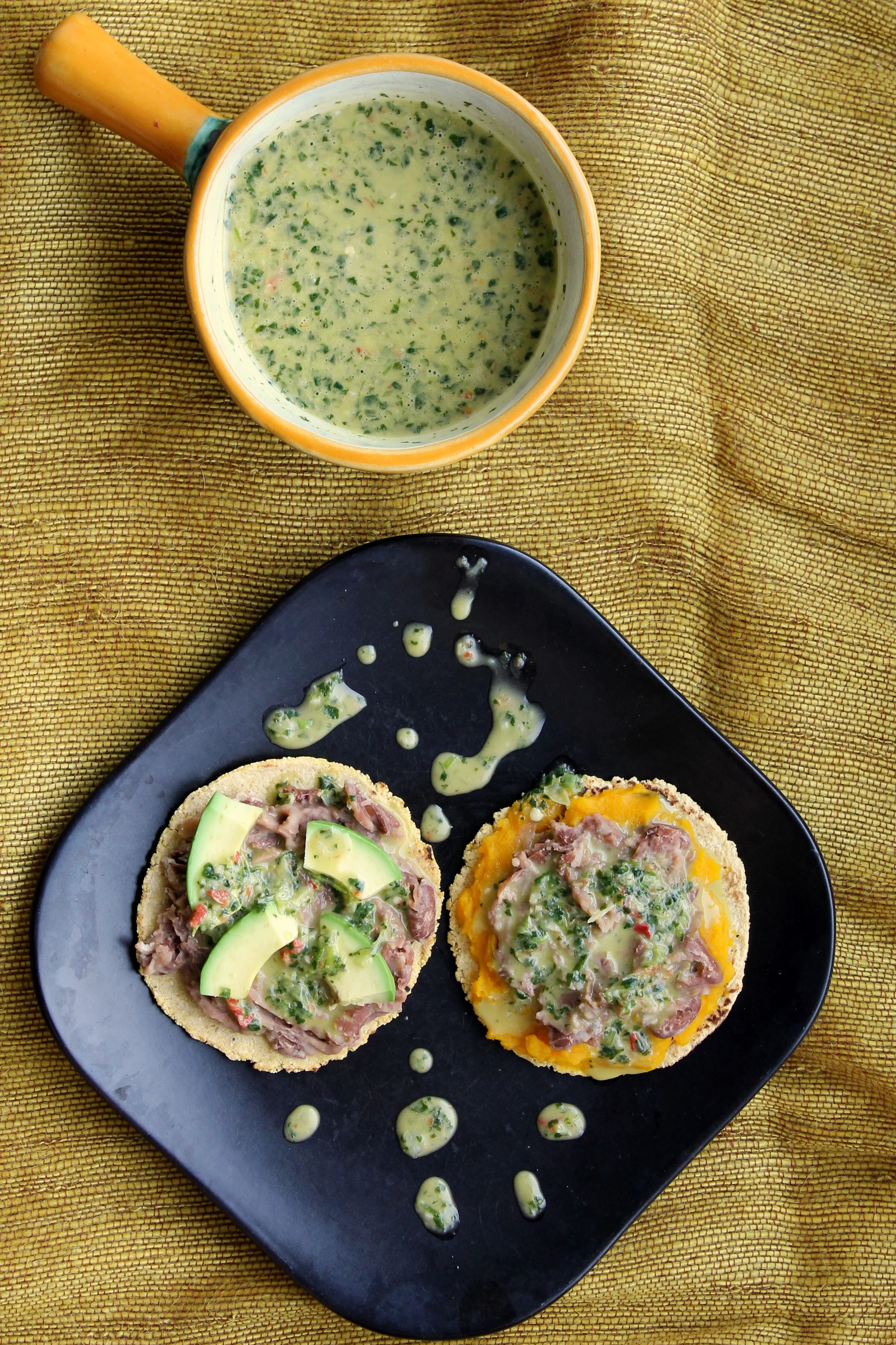 Green Salsa (+ Bonus Mexican Pizza)