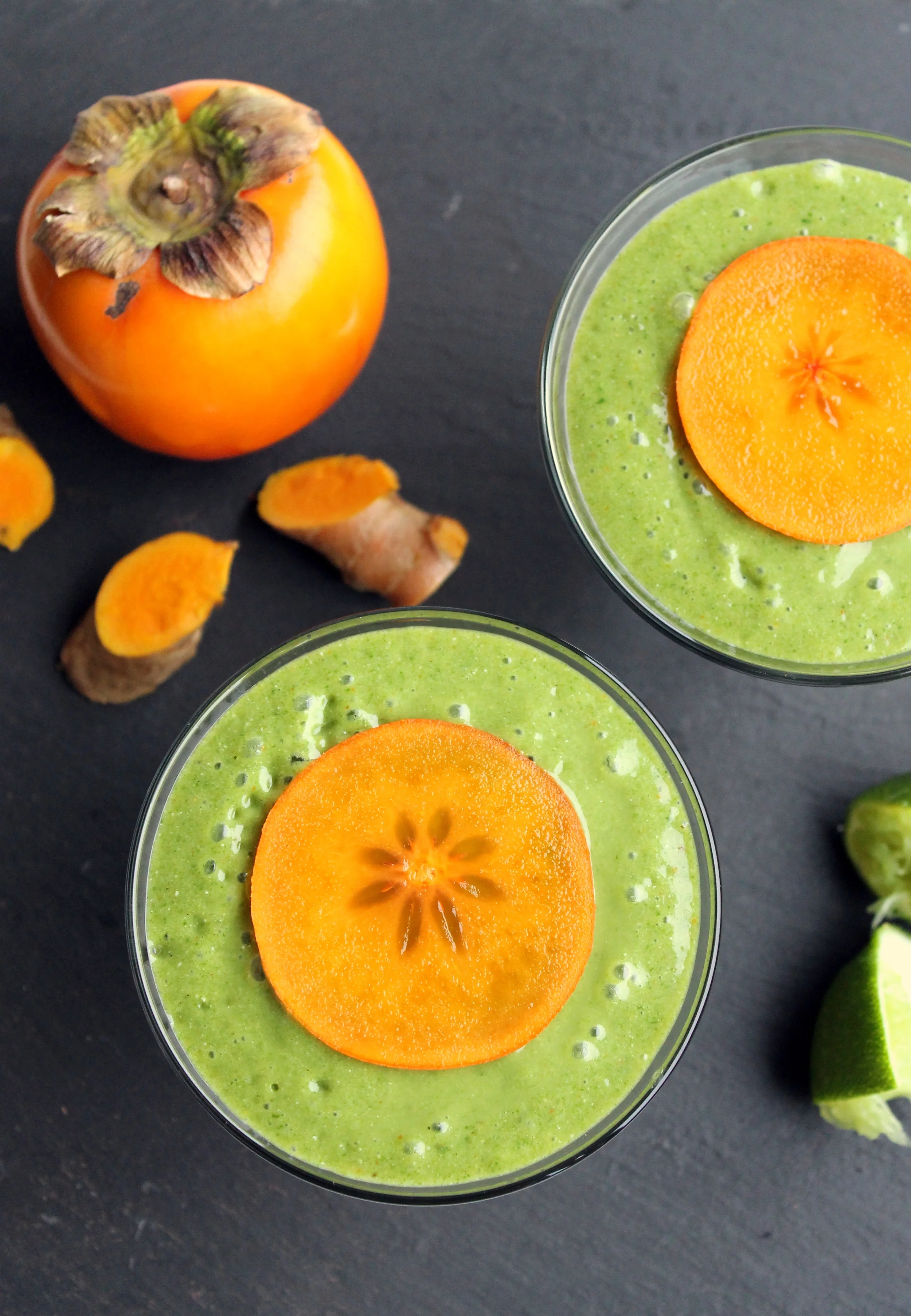 Spinach Persimmon Smoothie