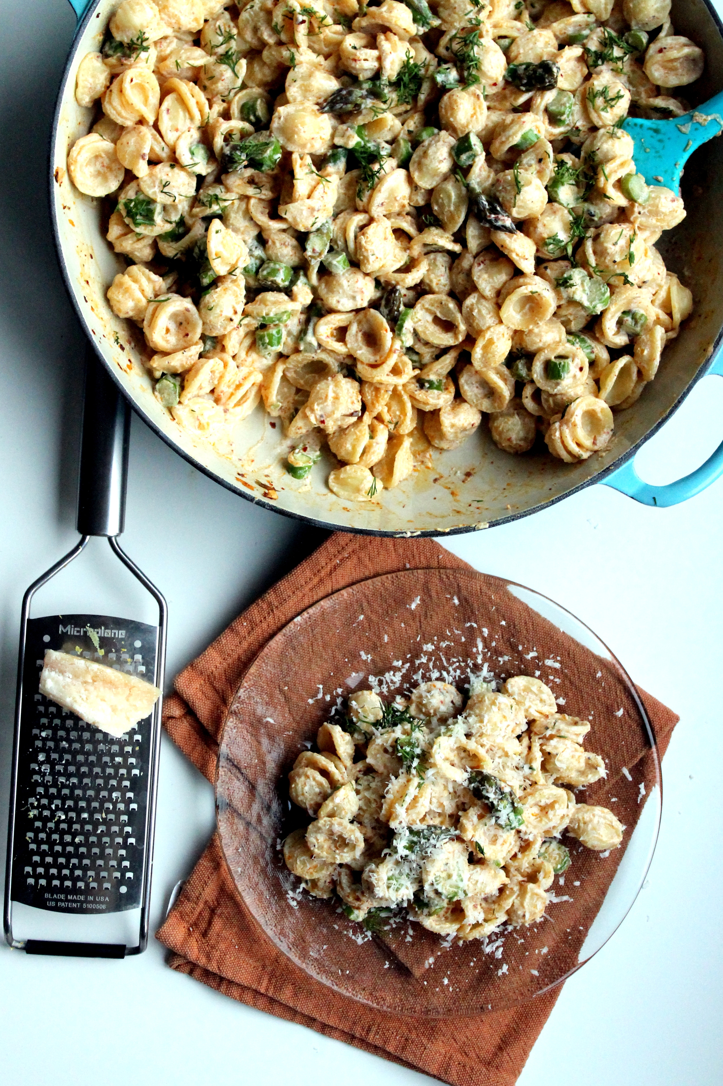 Orecchiette with Asparagus, Ricotta, and Lemon