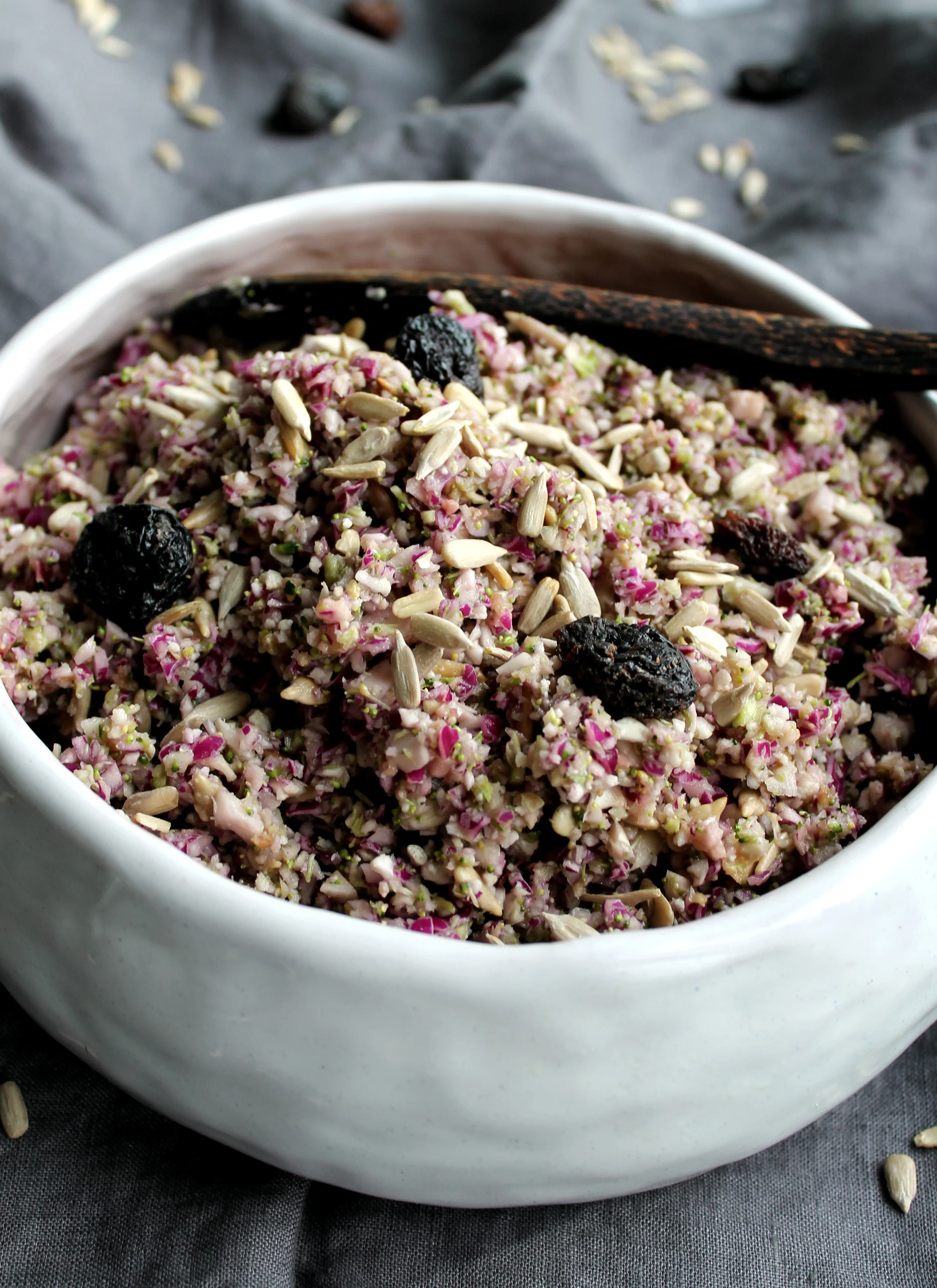 Chopped Summer Slaw with Dried Cherries