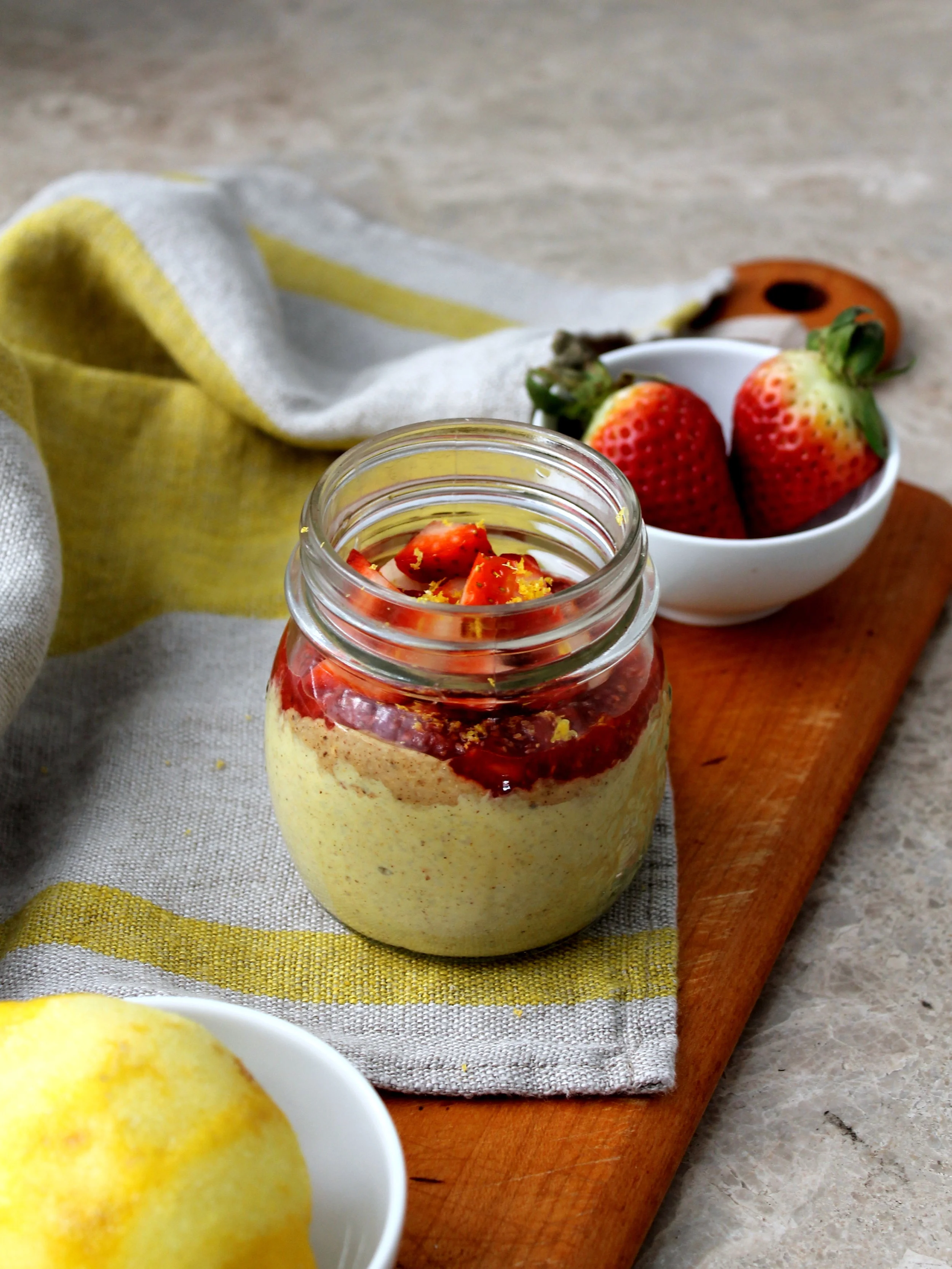 Spring Breakfast Jars