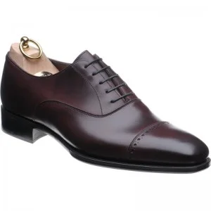 Dark Brown Captoe Brogue Oxford - Classic & Stylish (By Church's)