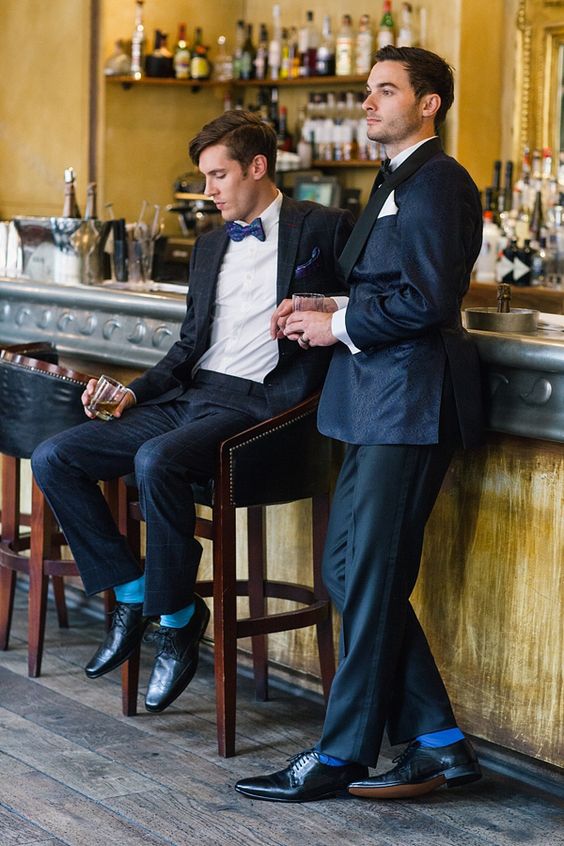 Looking formal and dappered in black shoes