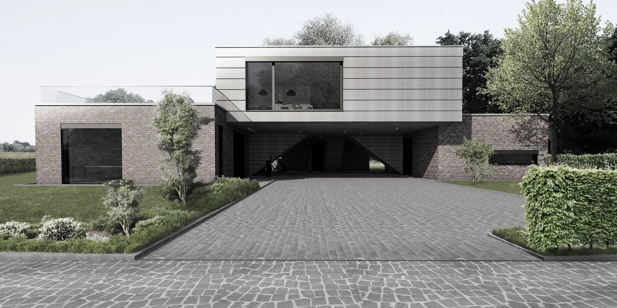 Entwurf für ein Mehrgenerationen-Haus  (Haus der Gegenwart München)