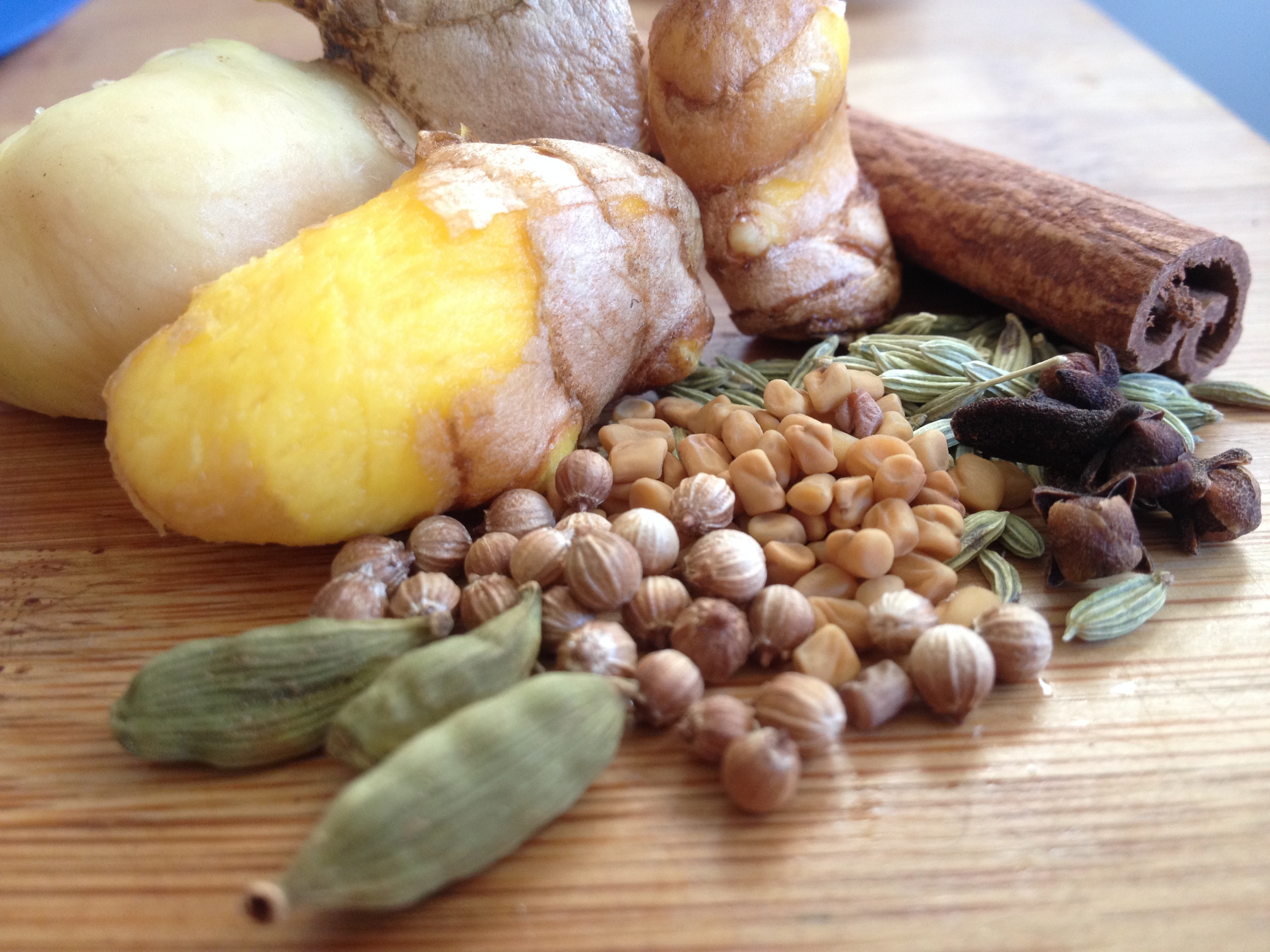 Some of the possible spices
