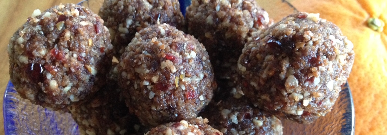 Choc orange cranberry bliss balls - gluten free, dairy free, vegan, yum!