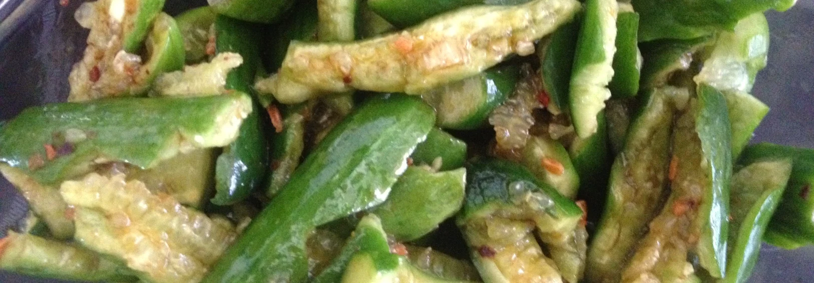 Immediately after adding dressing