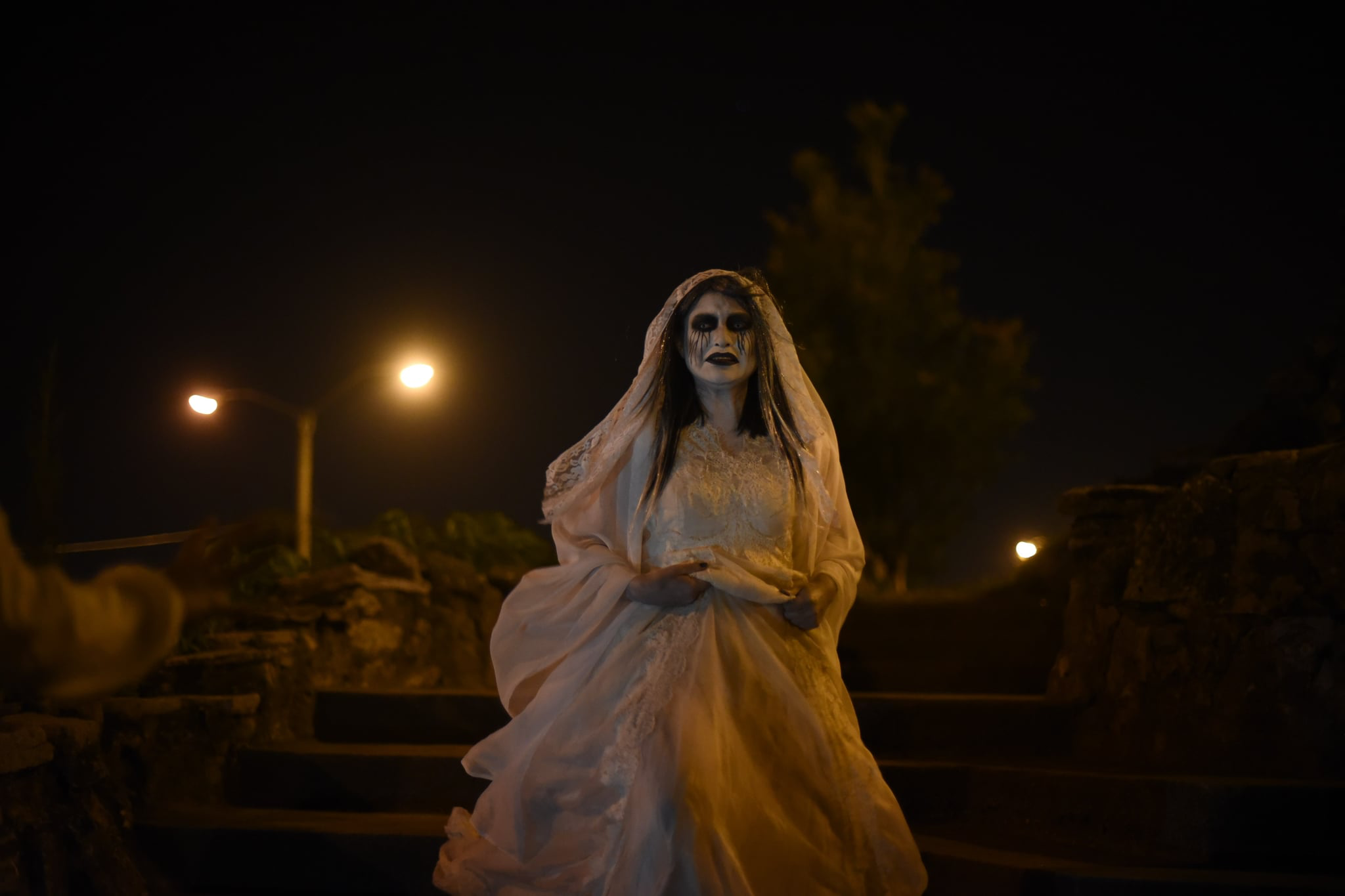 Marisol Ramirez as the unveiled La Llorona in The Curse of La Llorona.