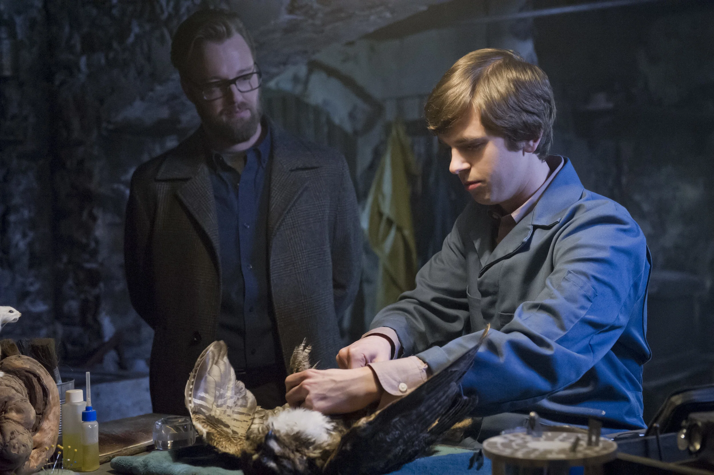 Freddie Highmore takes on the iconic role of Norman Bates in Bates Motel .